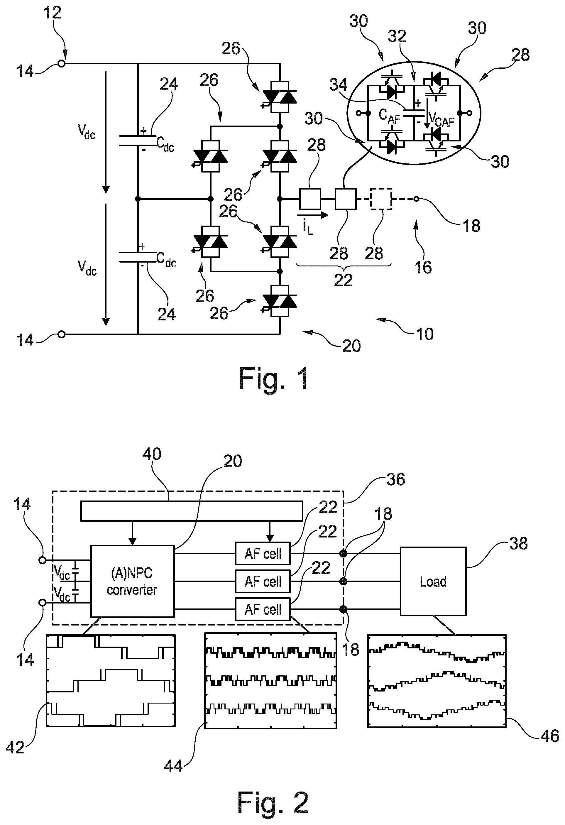Patent US12323073 Figure 1 – Method for operating a power electronic converter device with floating cells
