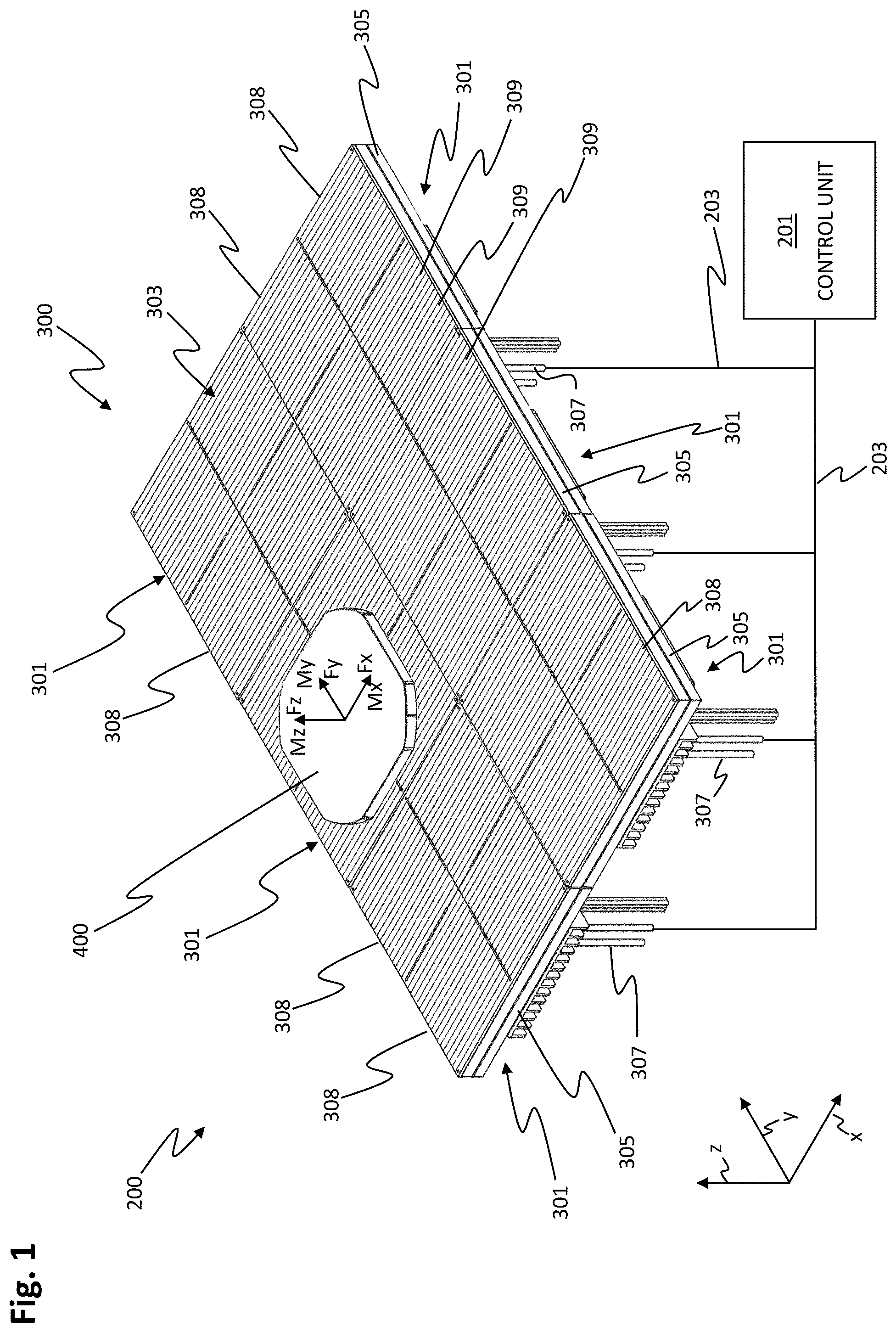 Patent US12323078 Figure 1 – Method for controlling a planar drive system, and planar drive system