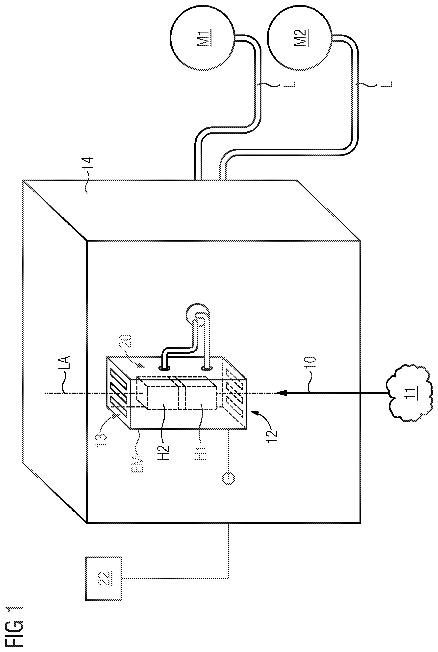 Patent US12323082 Figure 1 – Power converter arrangement