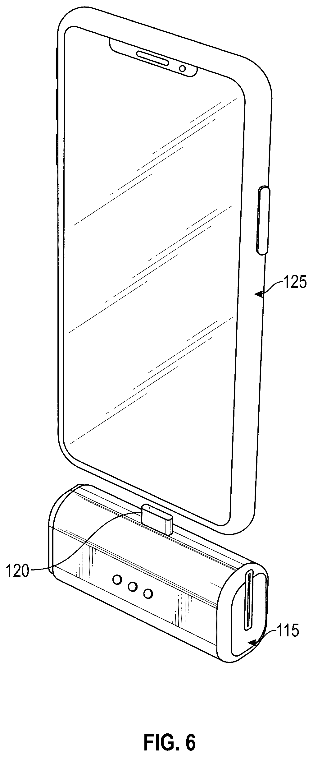 Patent US12323085 Figure 6 – Deployable hybrid solar power charger