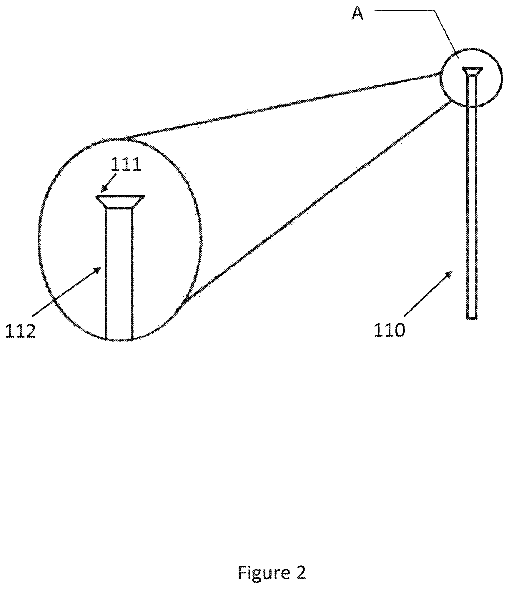 Patent US12323087 Figure 2 – Anchoring structure for ground mounting of solar photovoltaic system