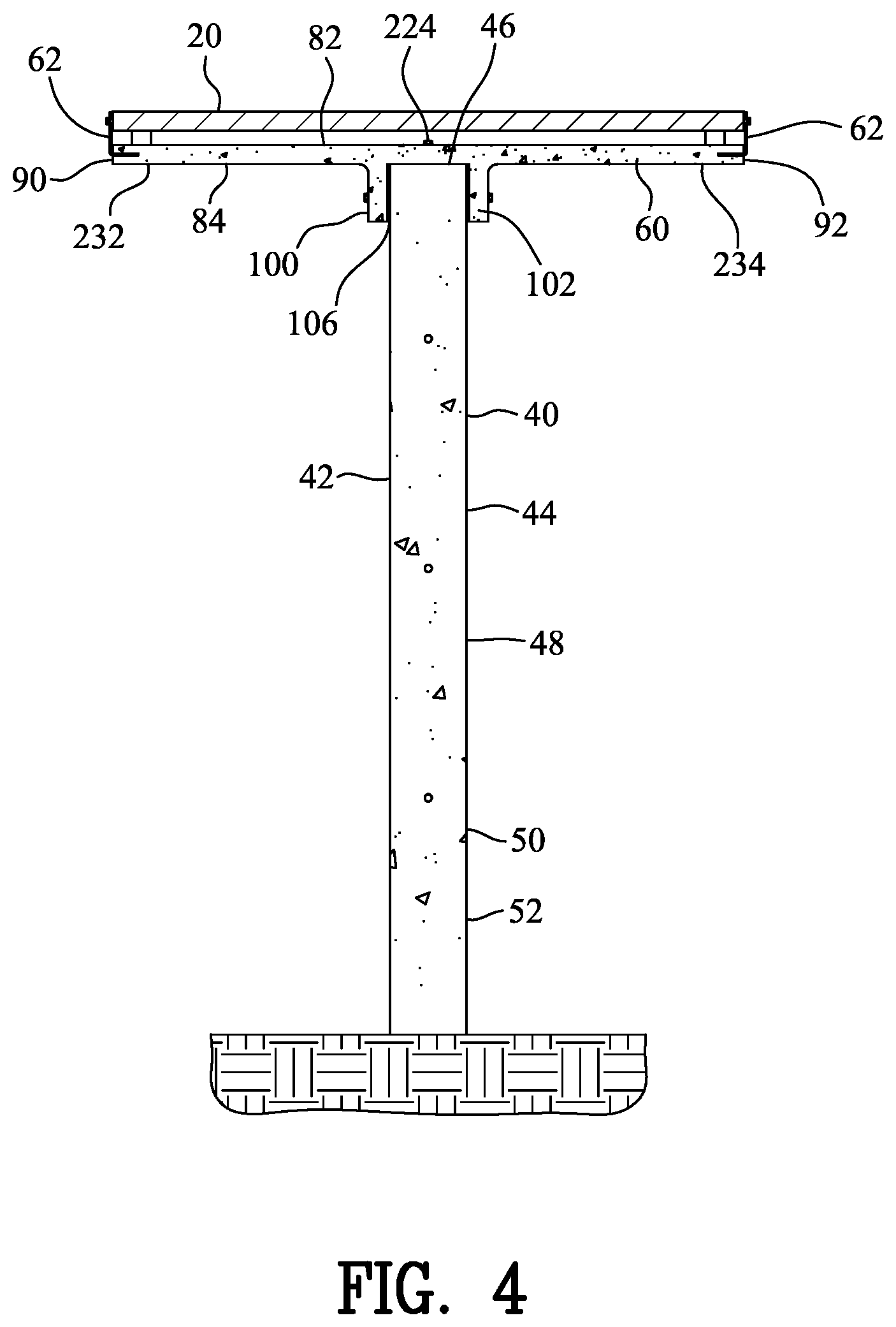 Patent US12323088 Figure 3 – Solar panel support