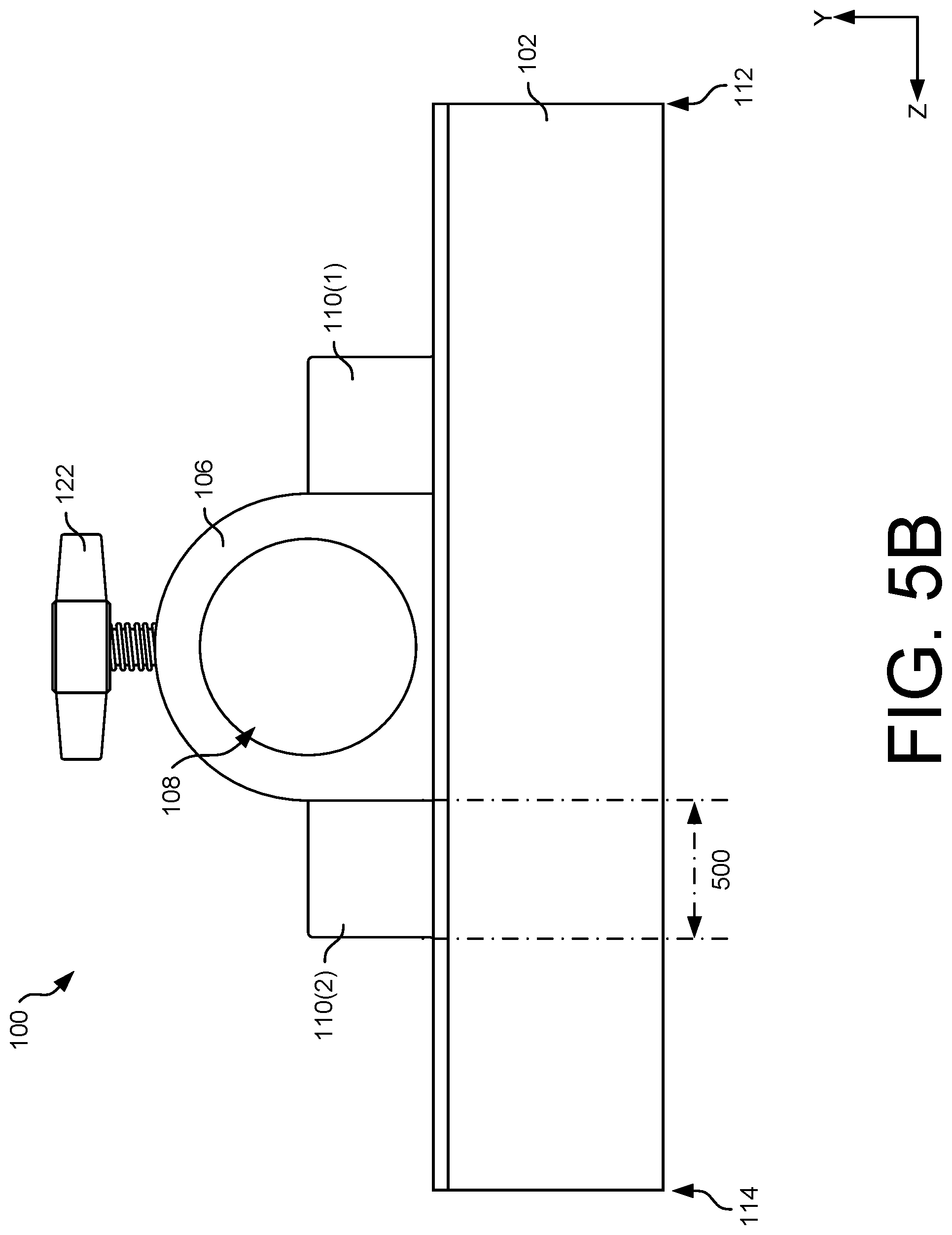 Patent US12323090 Figure 6 – Rail spacing tool for photovoltaic module(s)