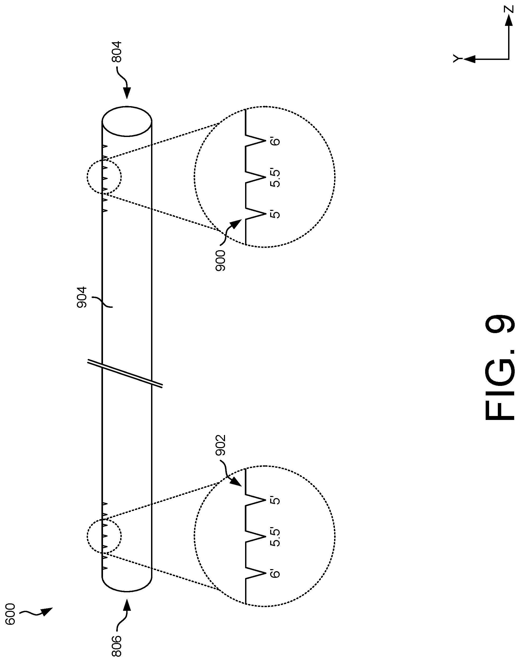 Patent US12323090 Figure 9 – Rail spacing tool for photovoltaic module(s)