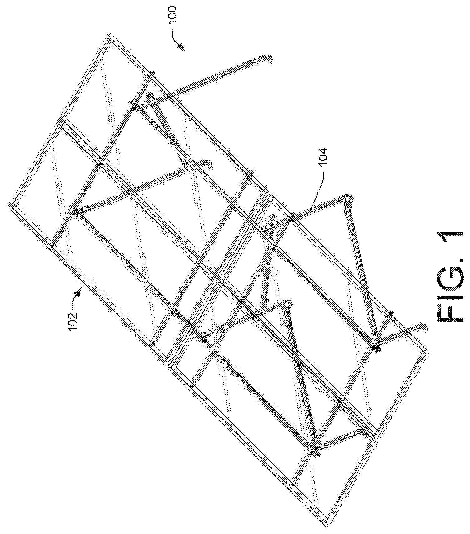 Patent US12323093 Figure 1 – Photovoltaic module support system and mount assembly
