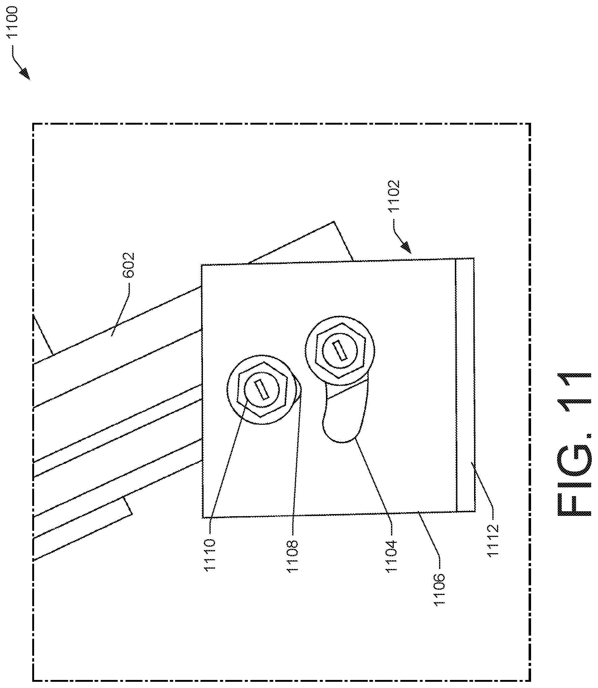 Patent US12323093 Figure 11 – Photovoltaic module support system and mount assembly