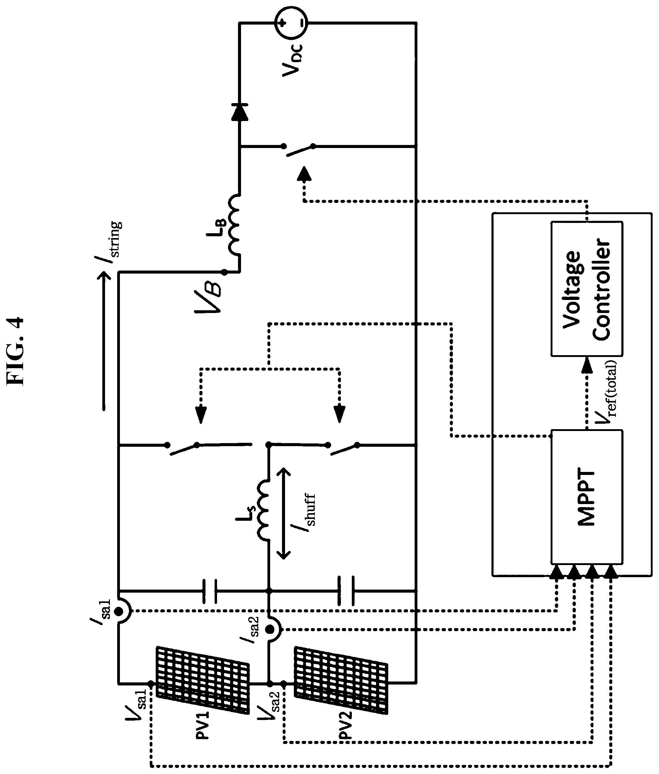 Patent US12323096 Figure 4 – Micro inverter for photovoltaic power generation and photovoltaic power generation system using the same and photovoltaic module array integrated the same