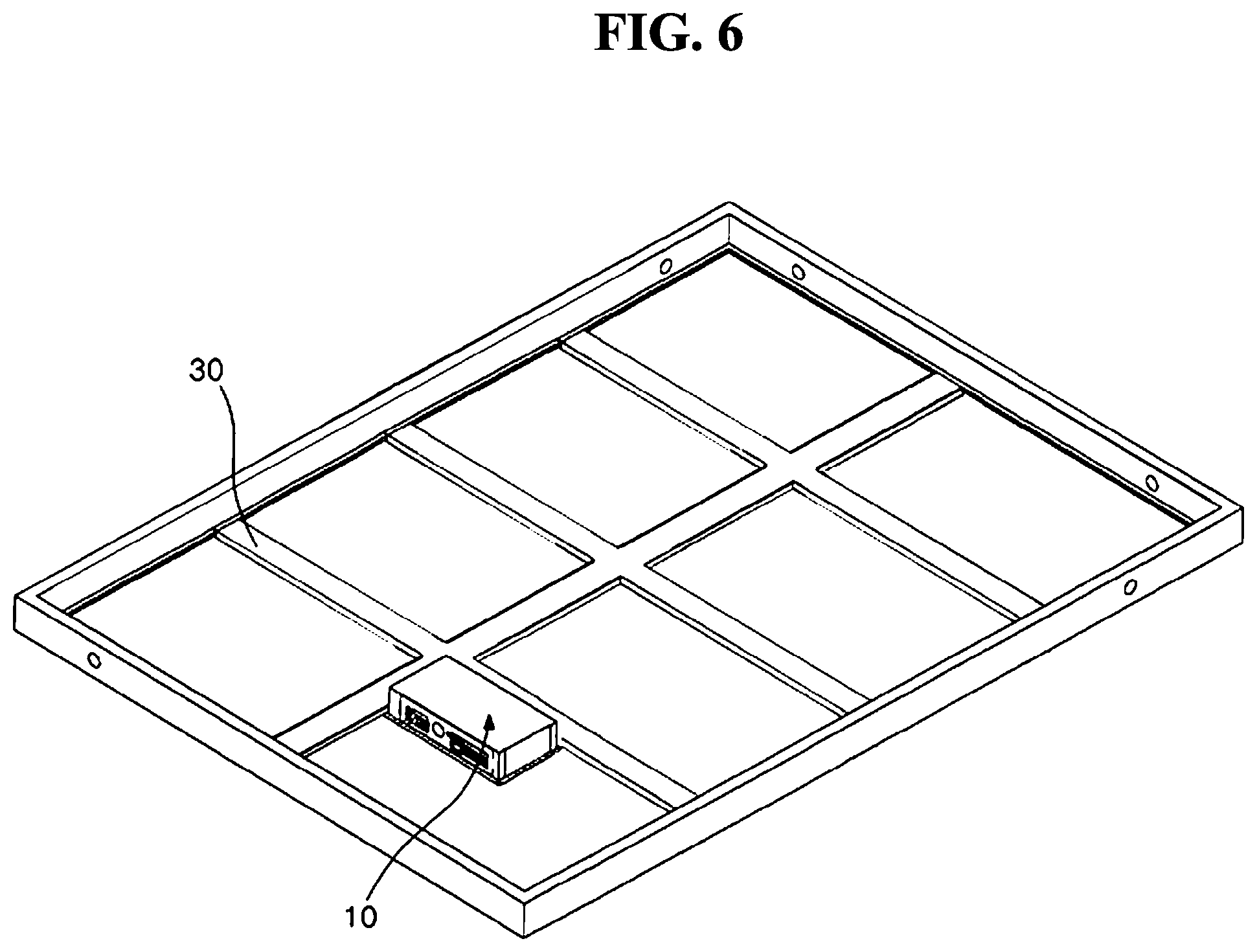 Patent US12323096 Figure 6 – Micro inverter for photovoltaic power generation and photovoltaic power generation system using the same and photovoltaic module array integrated the same
