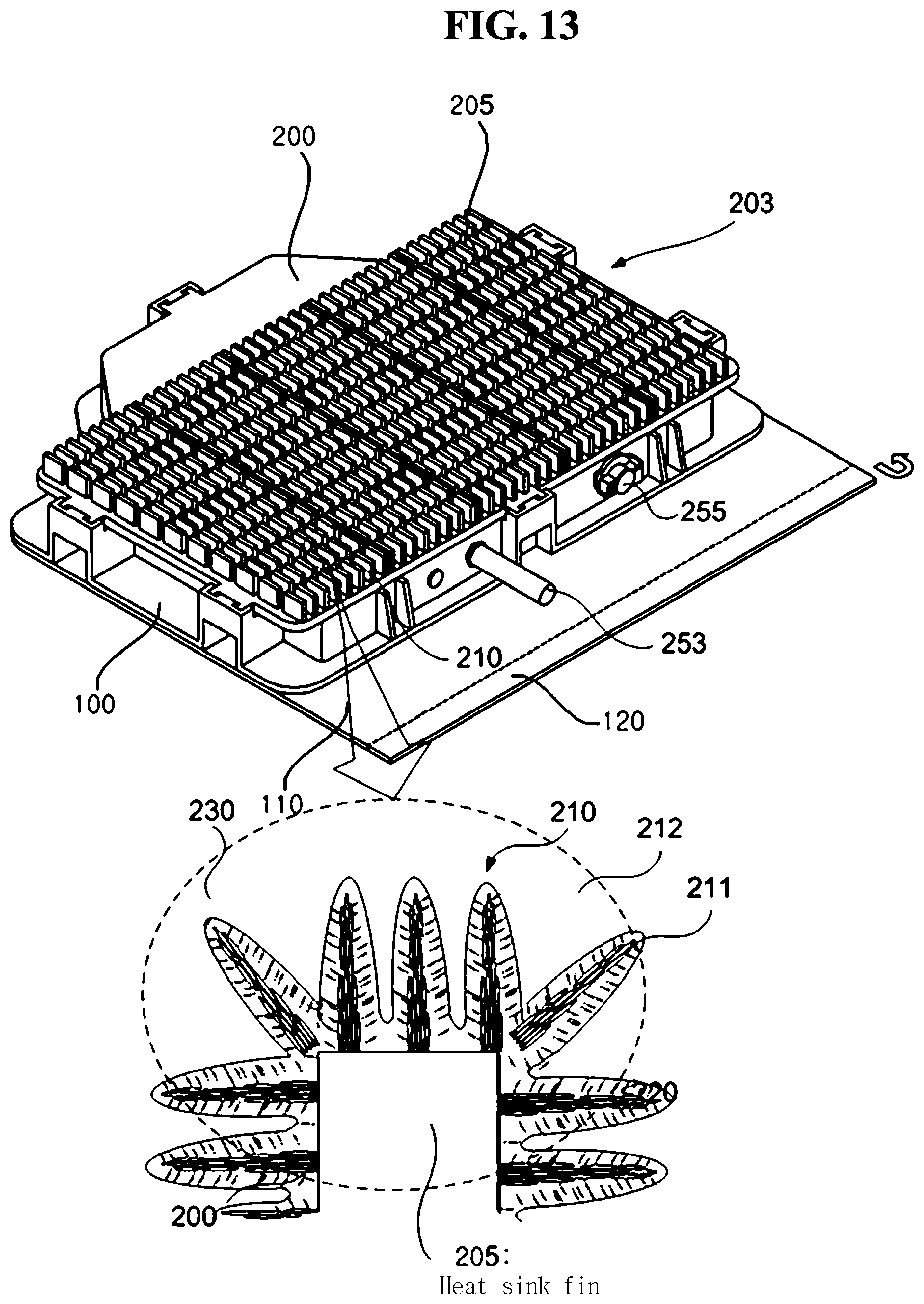 Patent US12323096 Figure 13 – Micro inverter for photovoltaic power generation and photovoltaic power generation system using the same and photovoltaic module array integrated the same
