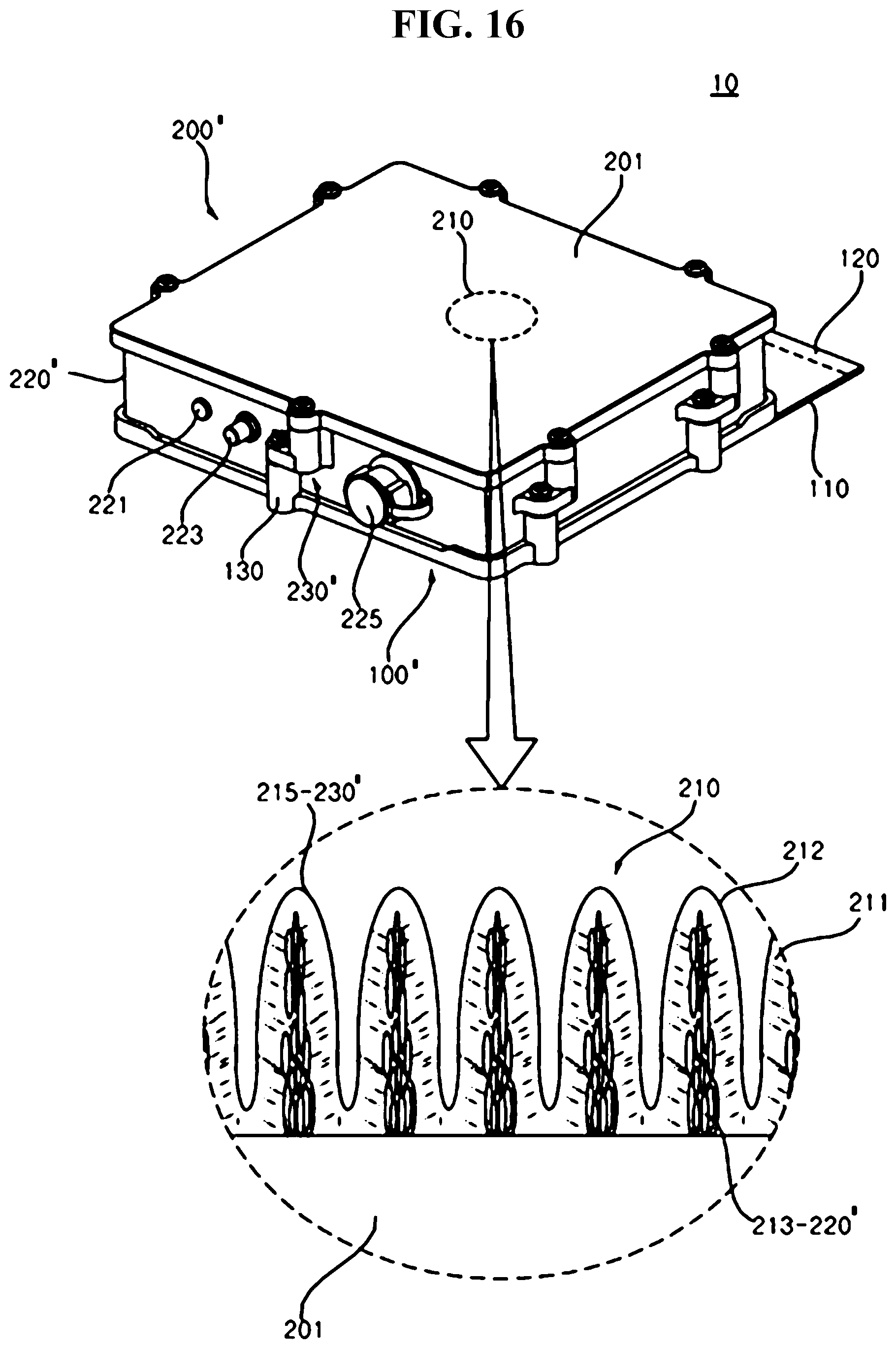 Patent US12323096 Figure 16 – Micro inverter for photovoltaic power generation and photovoltaic power generation system using the same and photovoltaic module array integrated the same