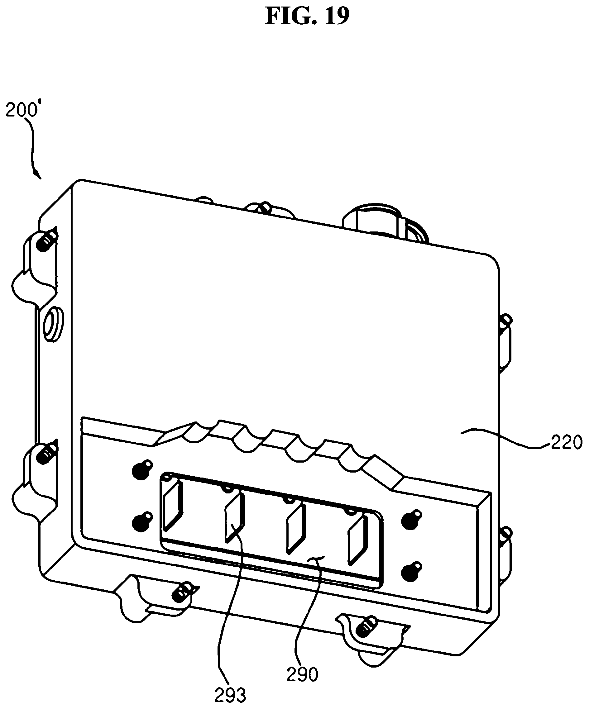 Patent US12323096 Figure 19 – Micro inverter for photovoltaic power generation and photovoltaic power generation system using the same and photovoltaic module array integrated the same
