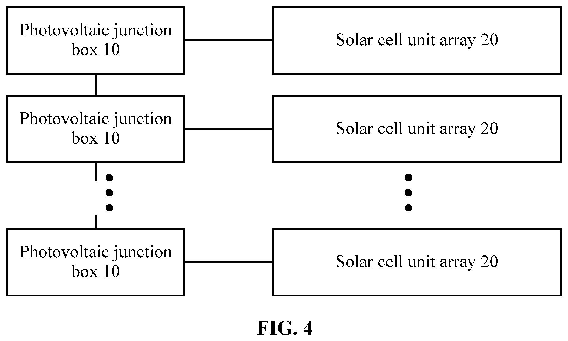 Patent US12323097 Figure 2 – Photovoltaic junction box, solar cell assembly, and solar cell topology