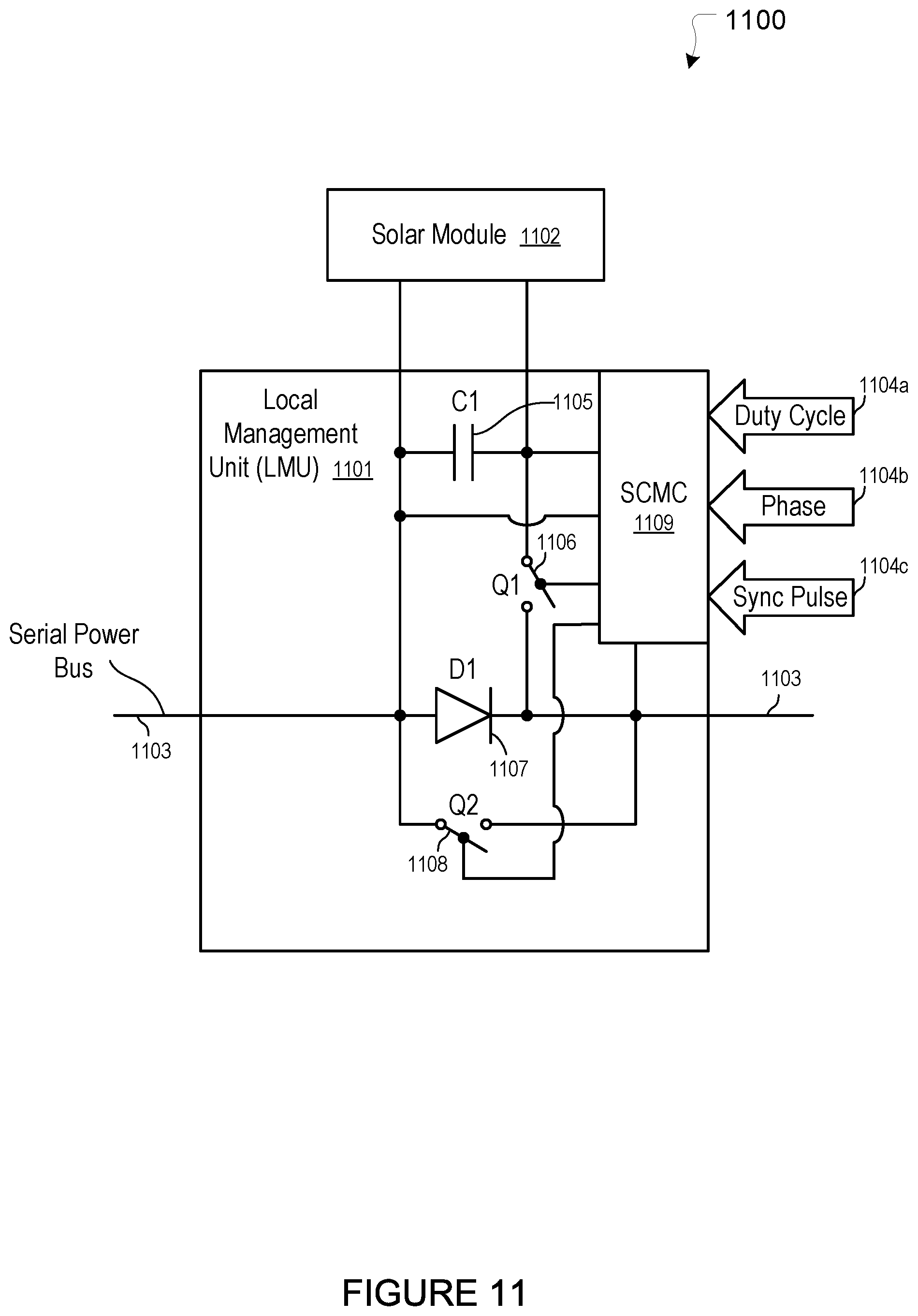 Patent US12323100 Figure 8 – System and method for enhanced watch dog in solar panel installations