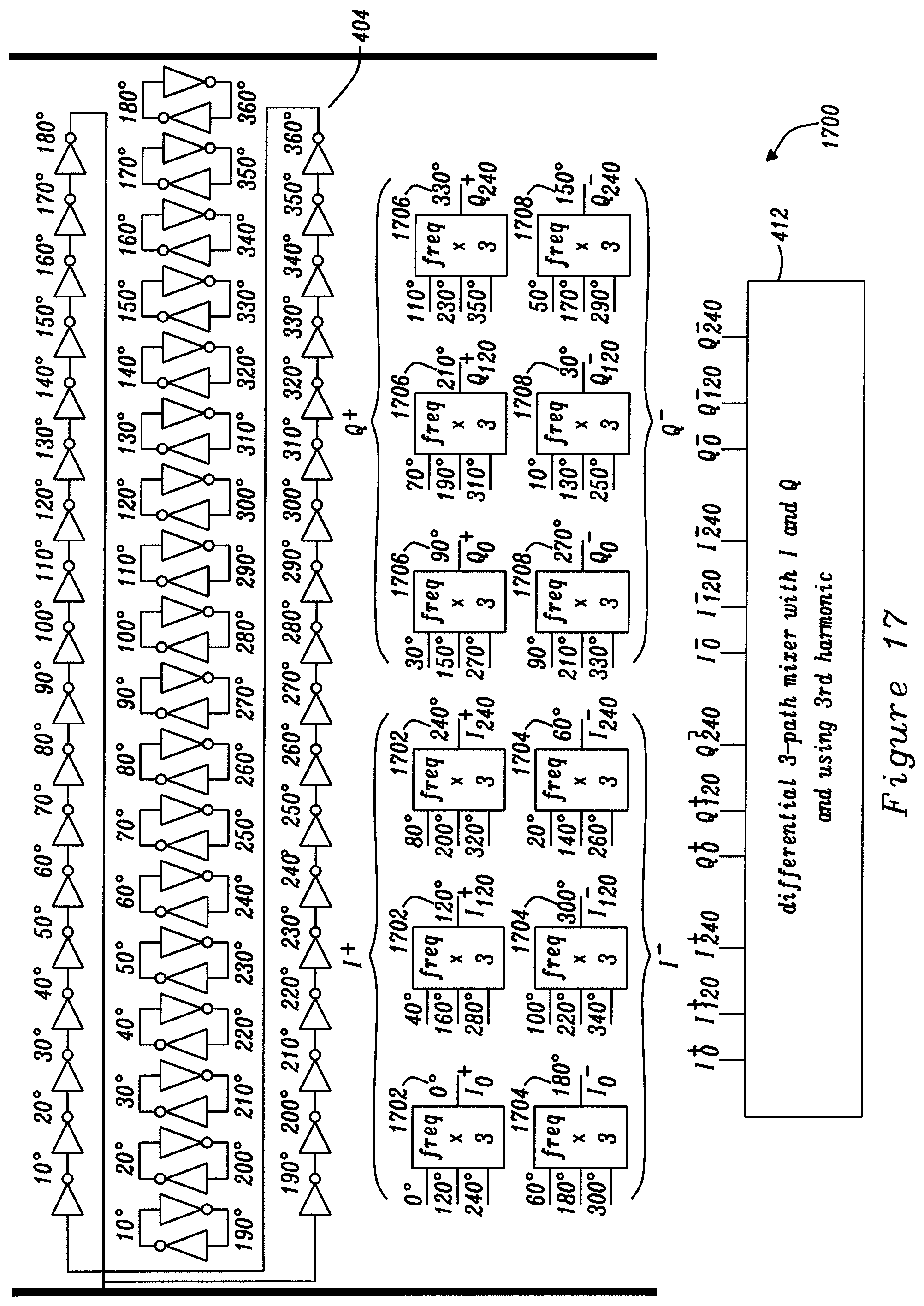 Patent US12323102 Figure 20 – Apparatus comprising a local oscillator for driving a mixer