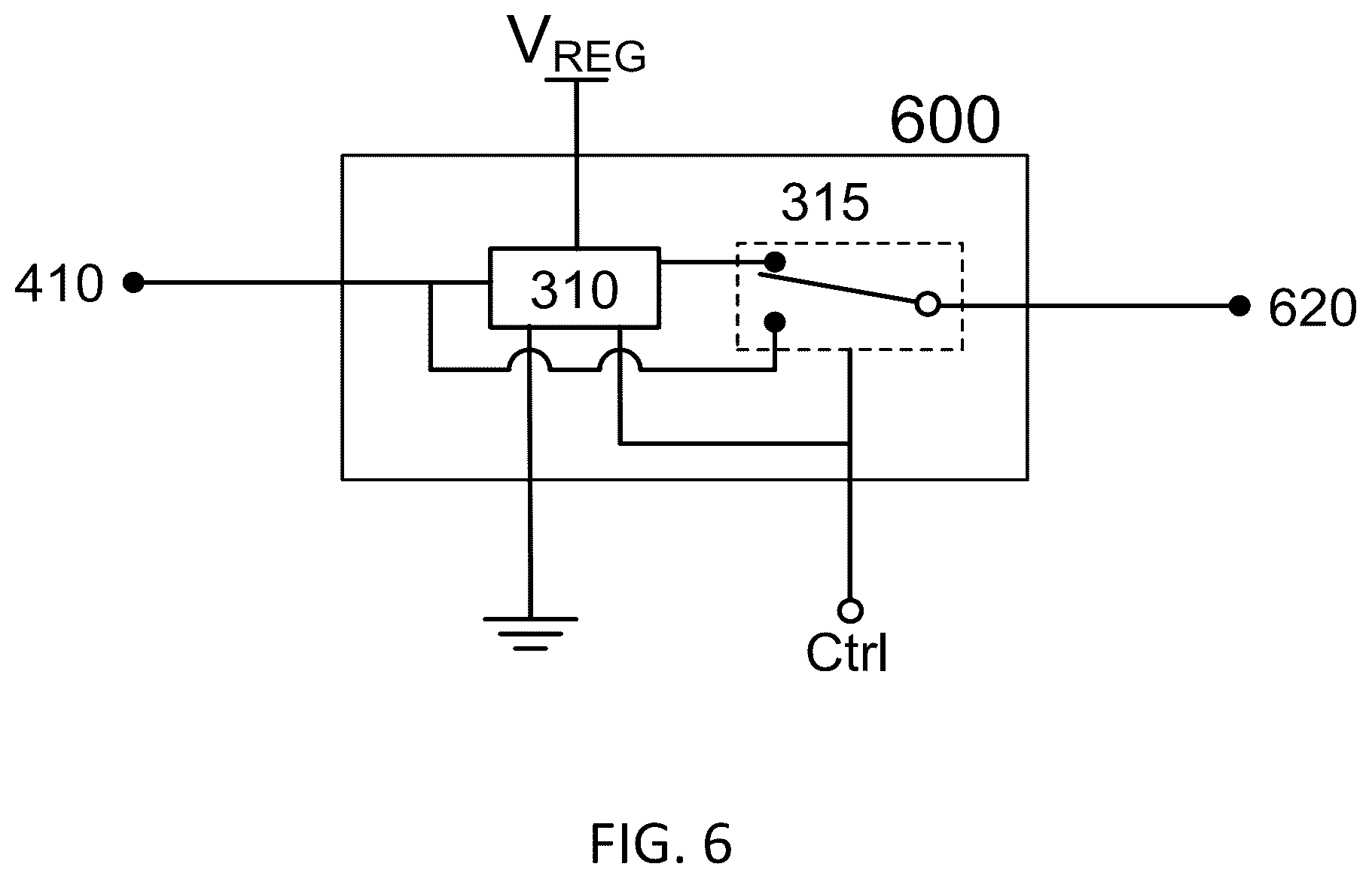 Patent US12323105 Figure 6 – Standby voltage condition for fast RF amplifier bias recovery