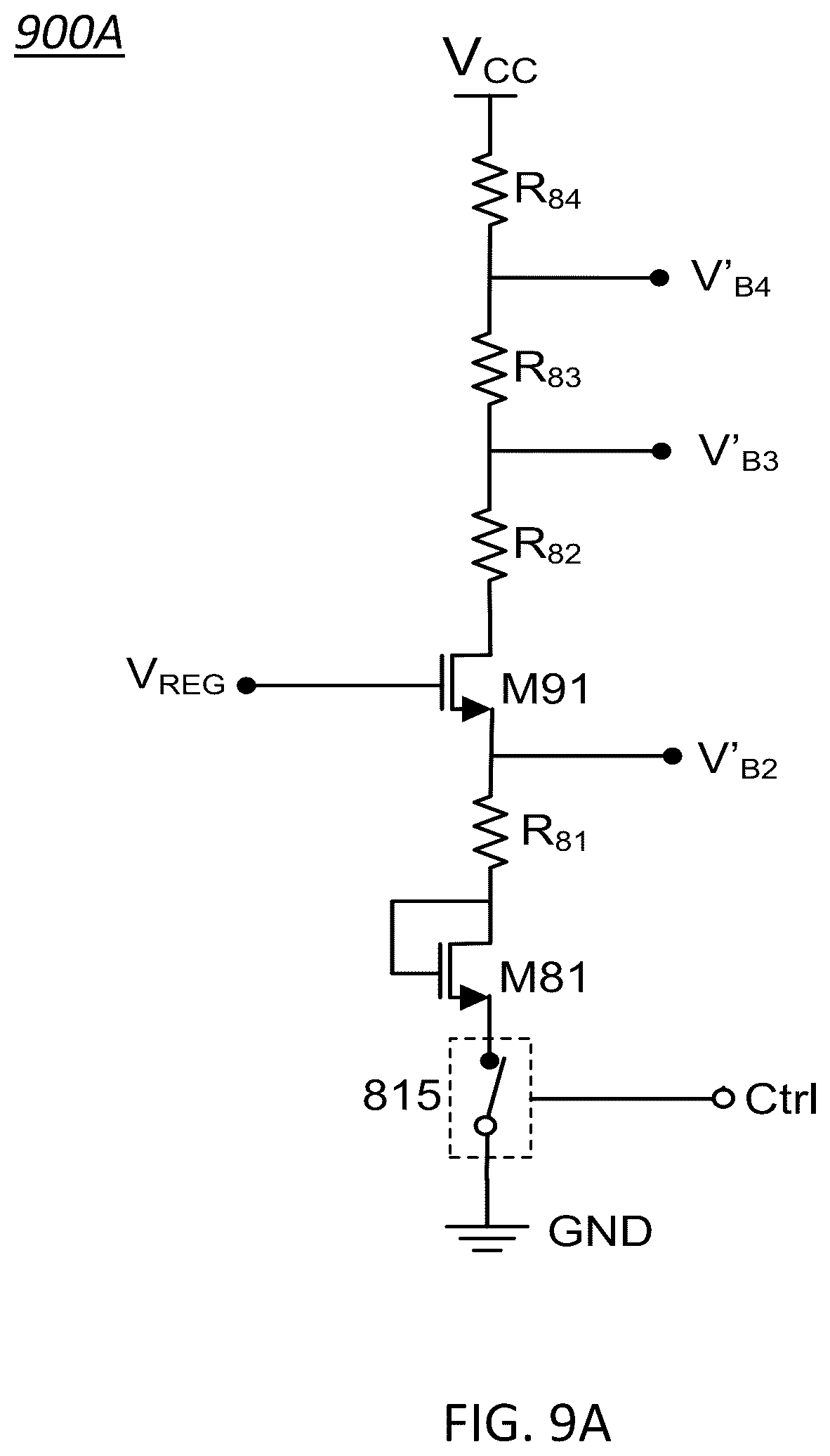 Patent US12323105 Figure 9 – Standby voltage condition for fast RF amplifier bias recovery