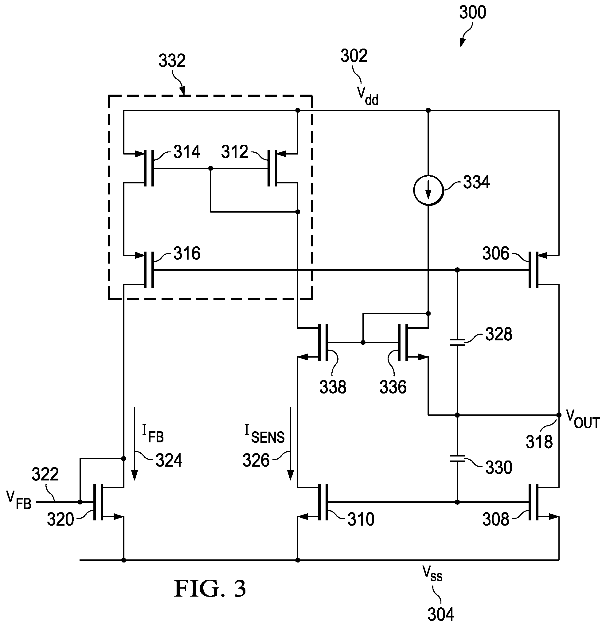 Patent US12323106 Figure 2 – High quiescent current control