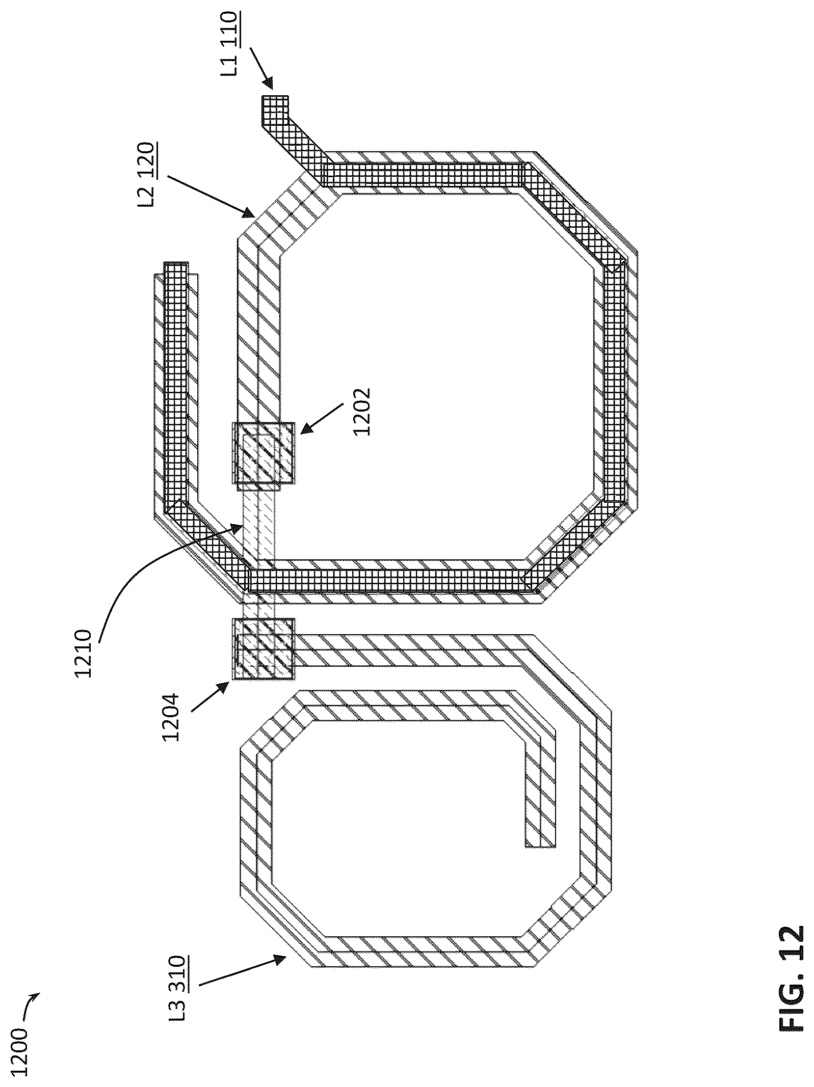 Patent US12323108 Figure 12 – Low noise amplifier topology