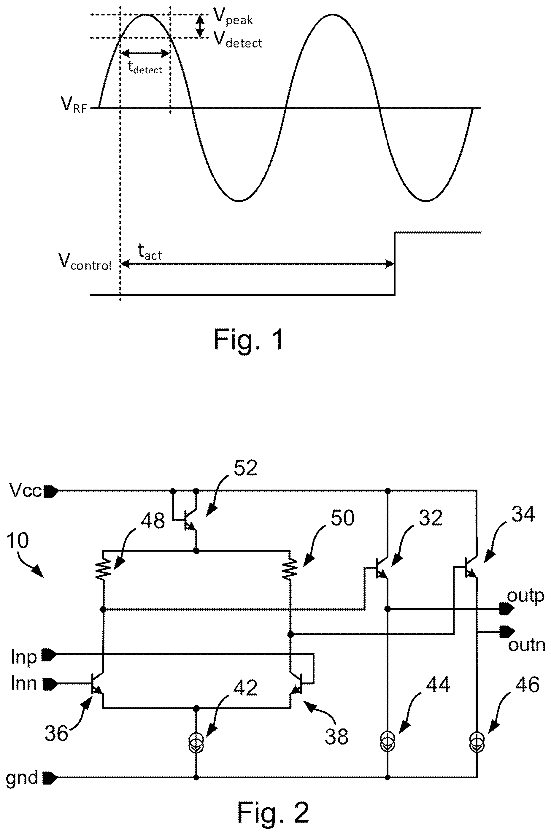 Patent US12323111 Figure 1 – Protection circuit and method