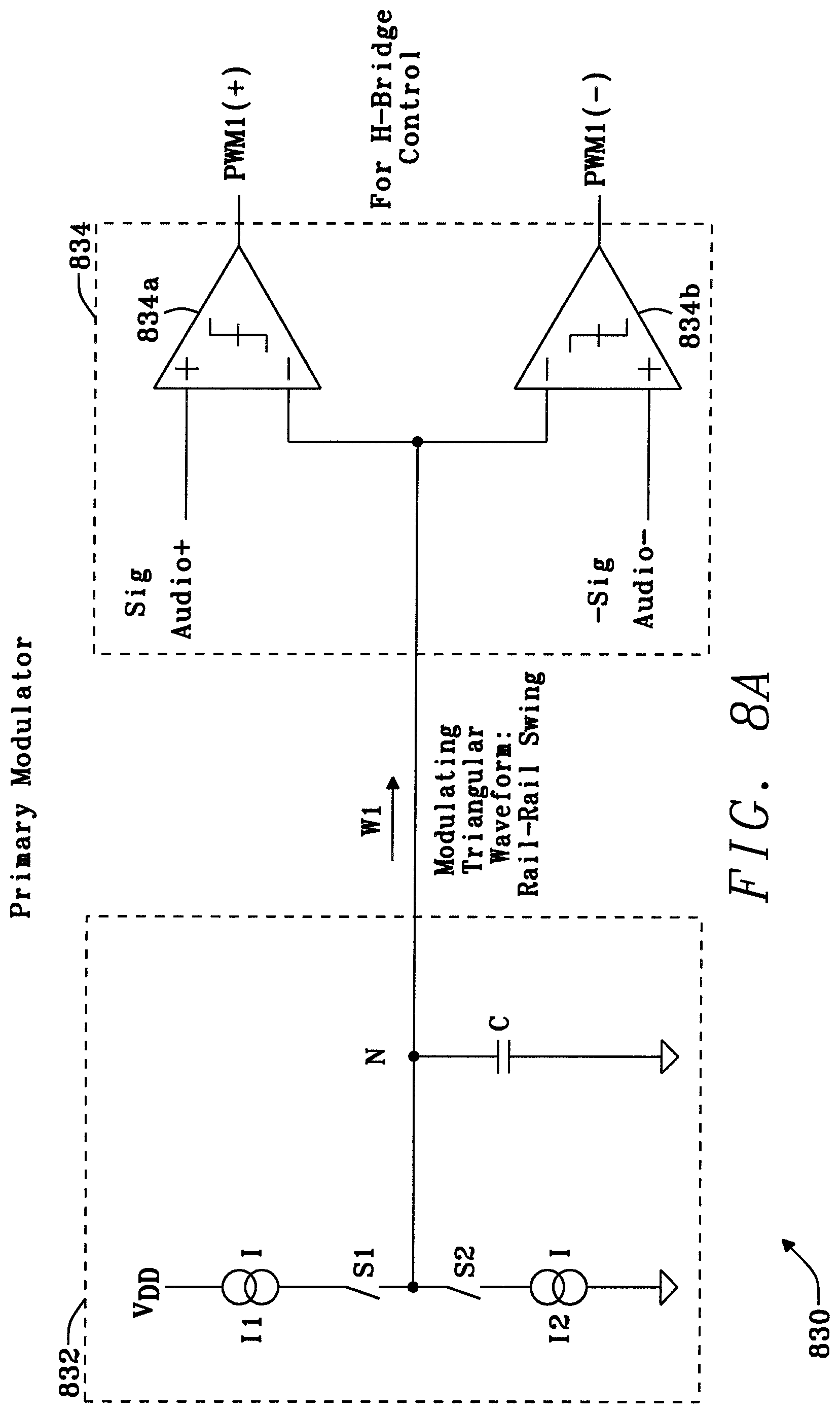 Patent US12323112 Figure 8 – Signal amplifier
