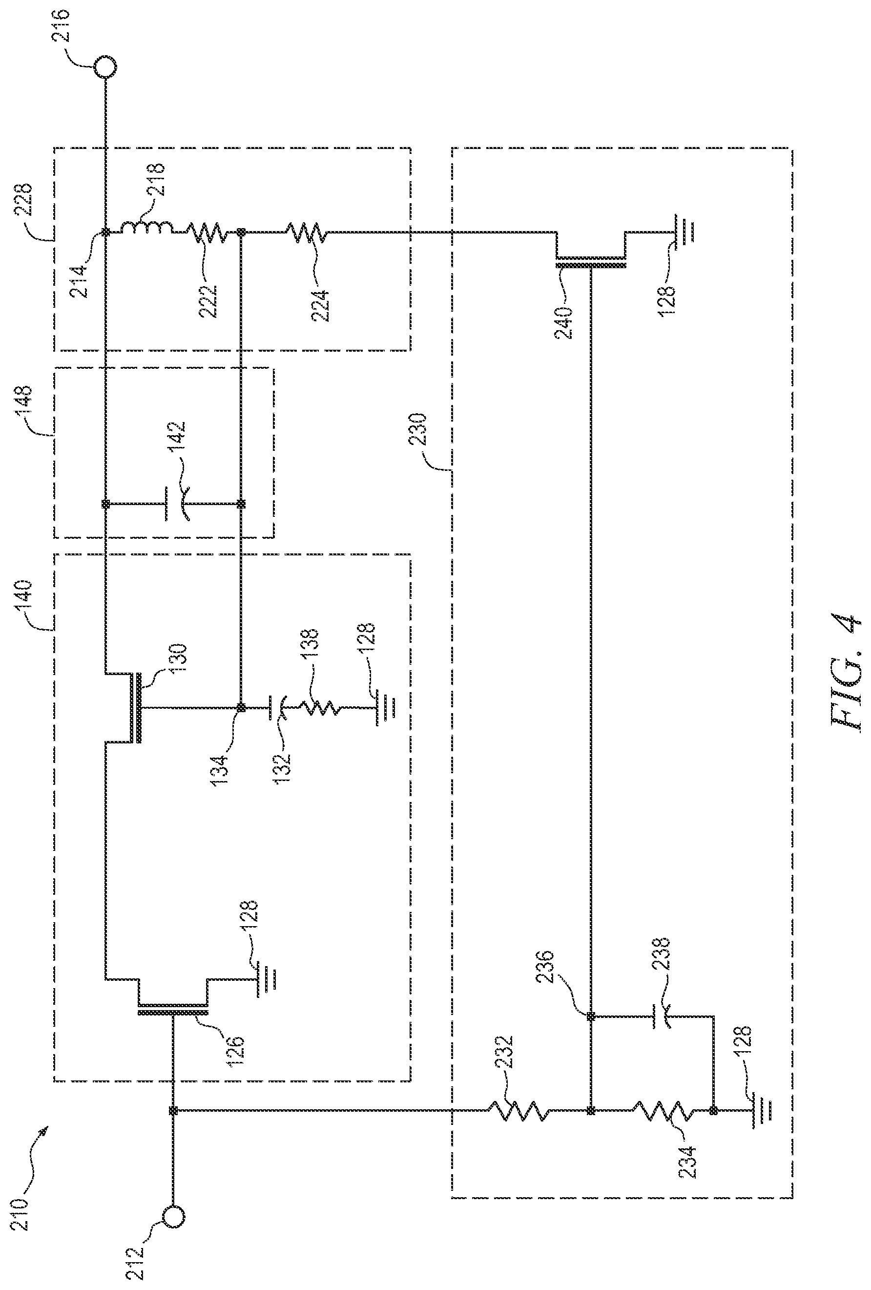 Patent US12323113 Figure 4 – Circuit and method of shutdown for bias network in high voltage amplifier