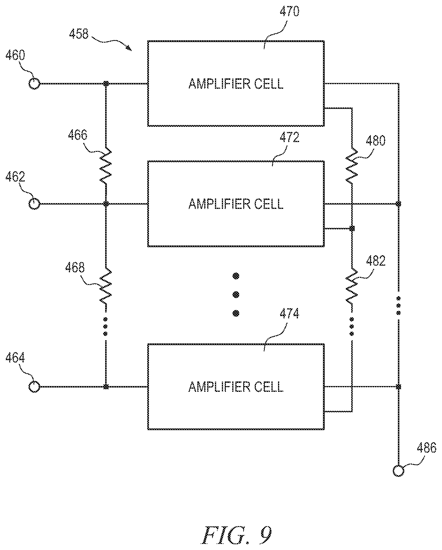 Patent US12323113 Figure 9 – Circuit and method of shutdown for bias network in high voltage amplifier