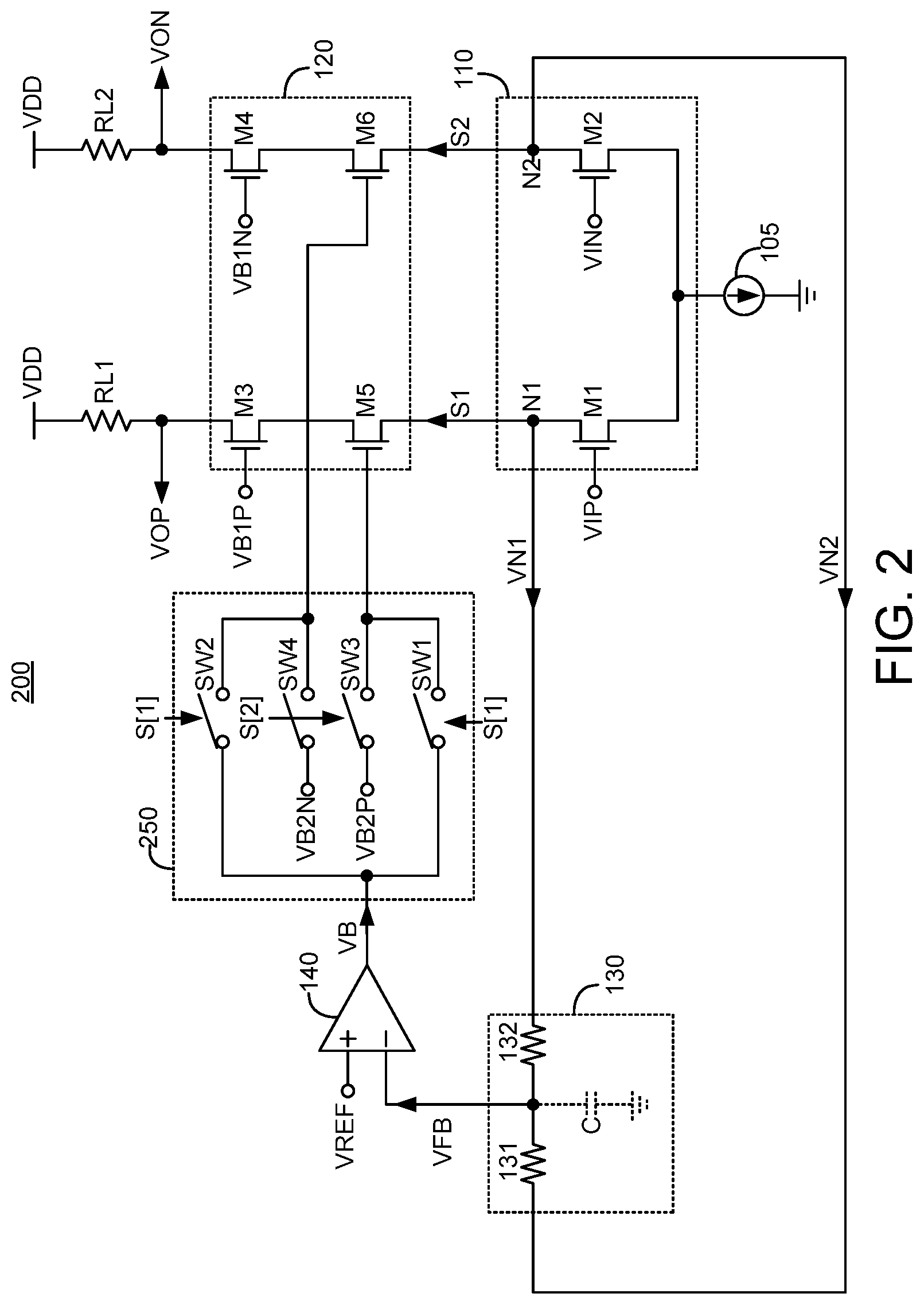 Patent US12323117 Figure 2 – Post driver having voltage protection