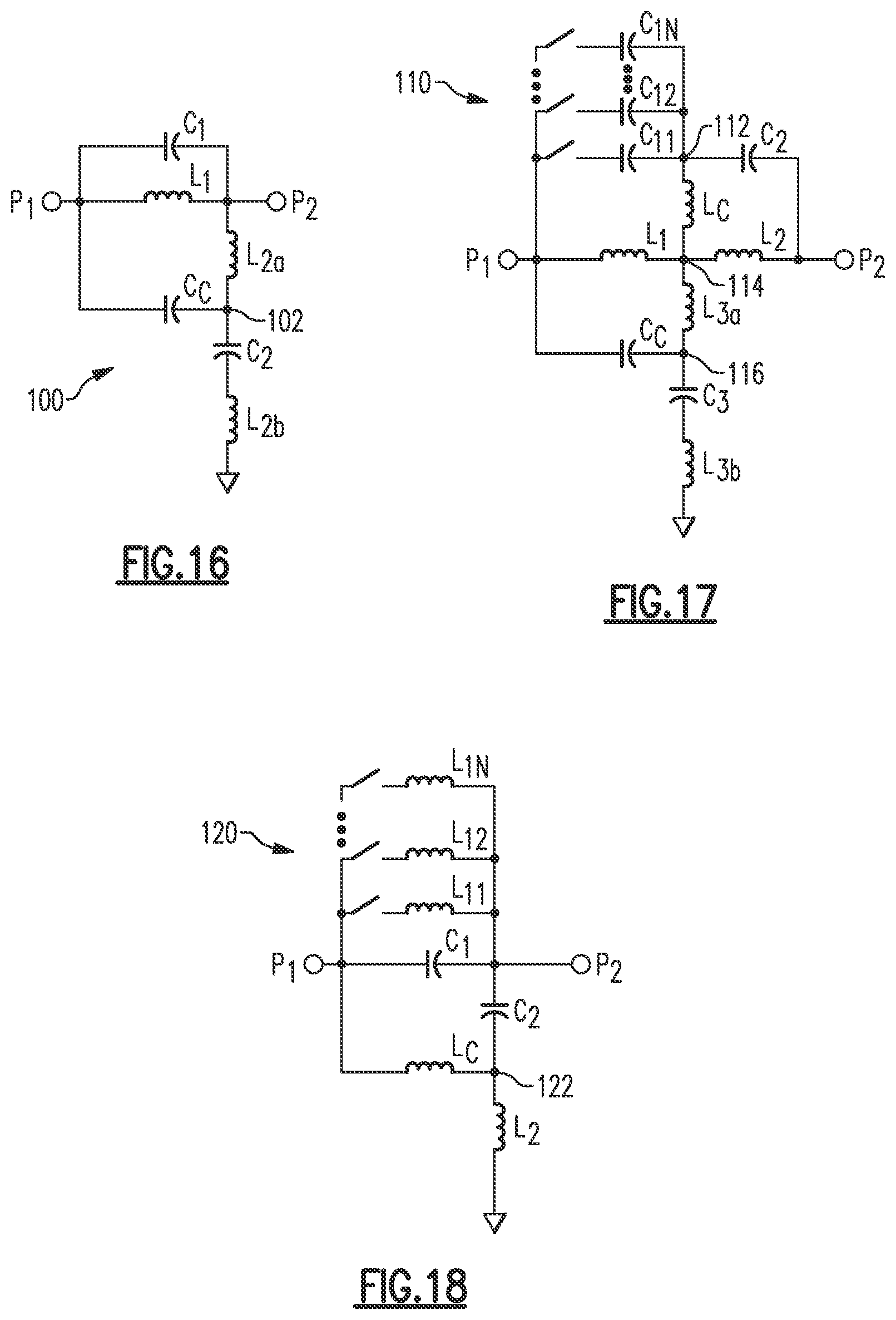 Patent US12323121 Figure 10 – Tunable filtering using conductively coupled resonances