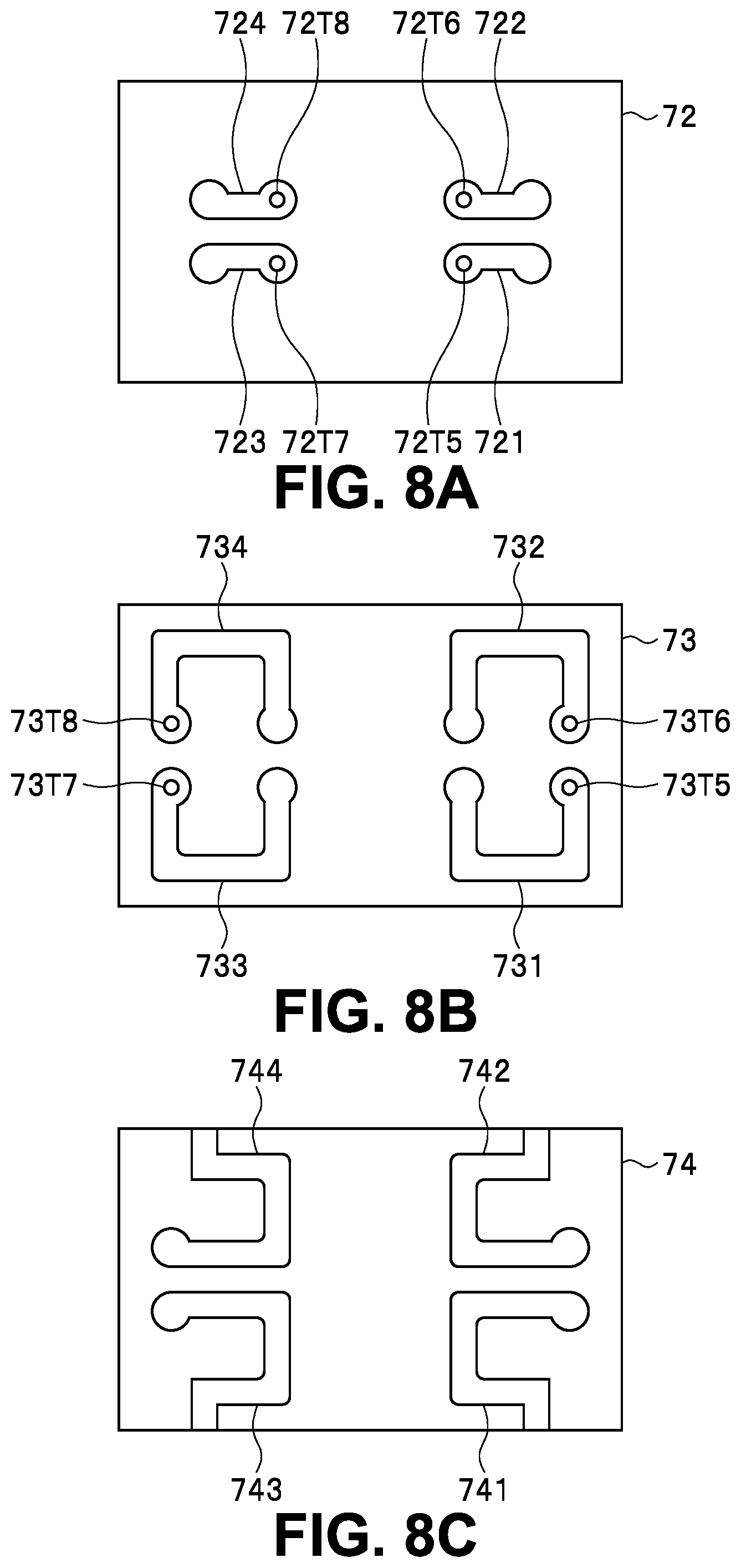 Patent US12323122 Figure 8 – Filter circuit and multilayered filter device