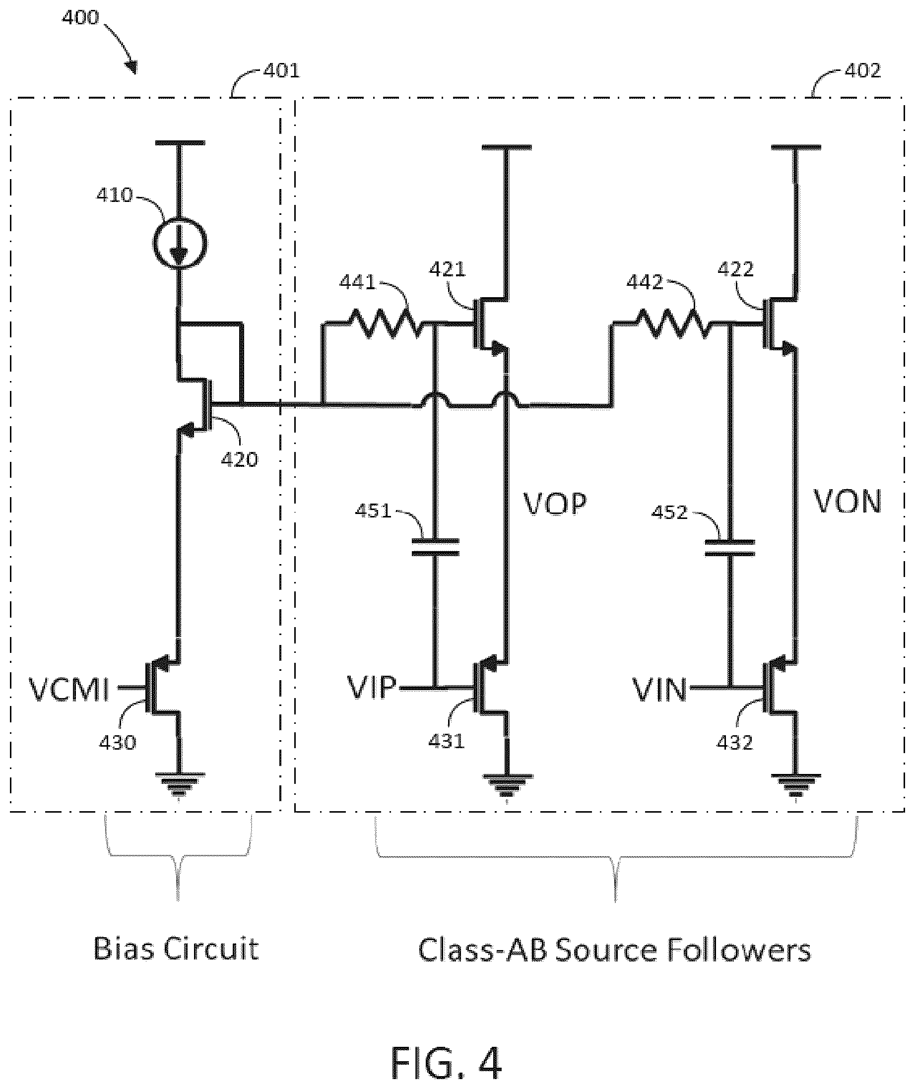 Patent US12323124 Figure 4 – Method and device for high bandwidth receiver for high baud-rate communications