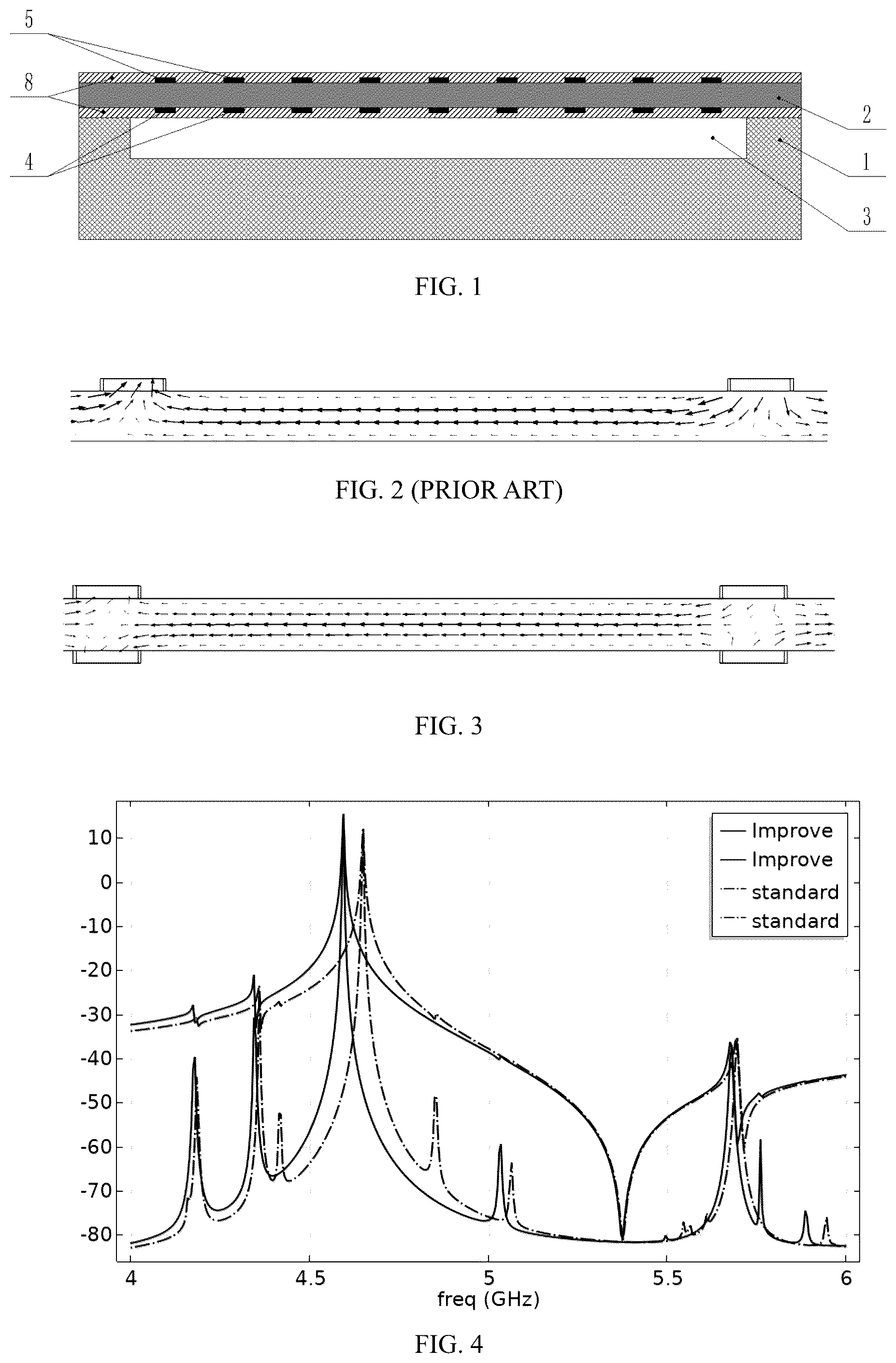 Patent US12323126 Figure 1 – Laterally excited bulk wave resonator and fabricating method thereof