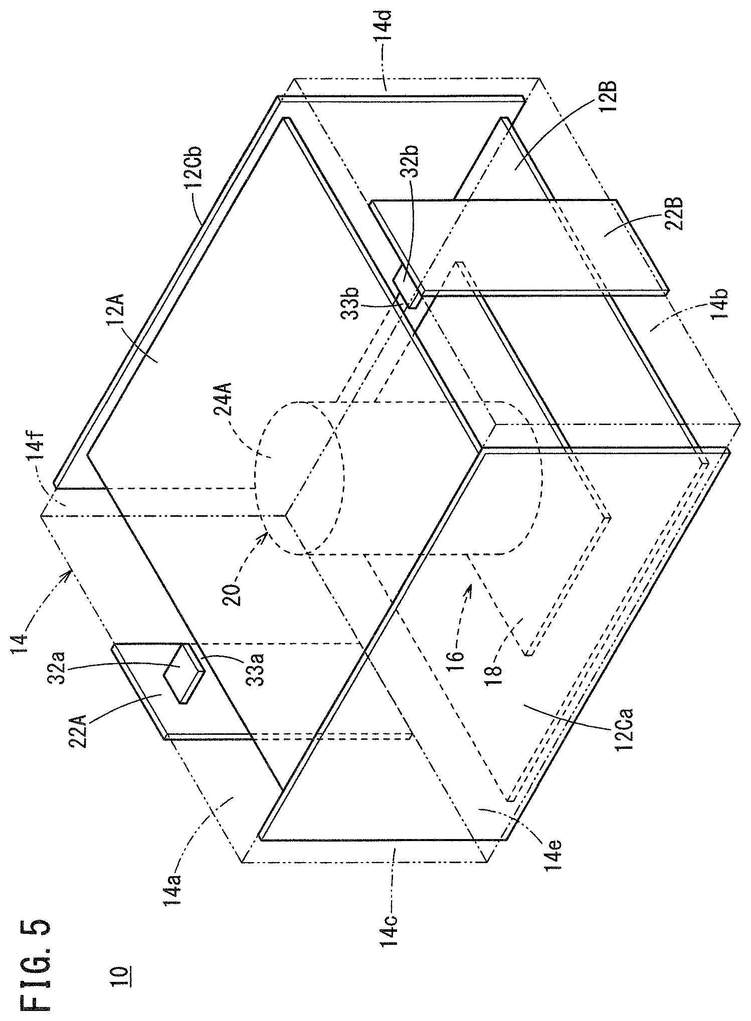 Patent US12323129 Figure 5 – Resonator and filter