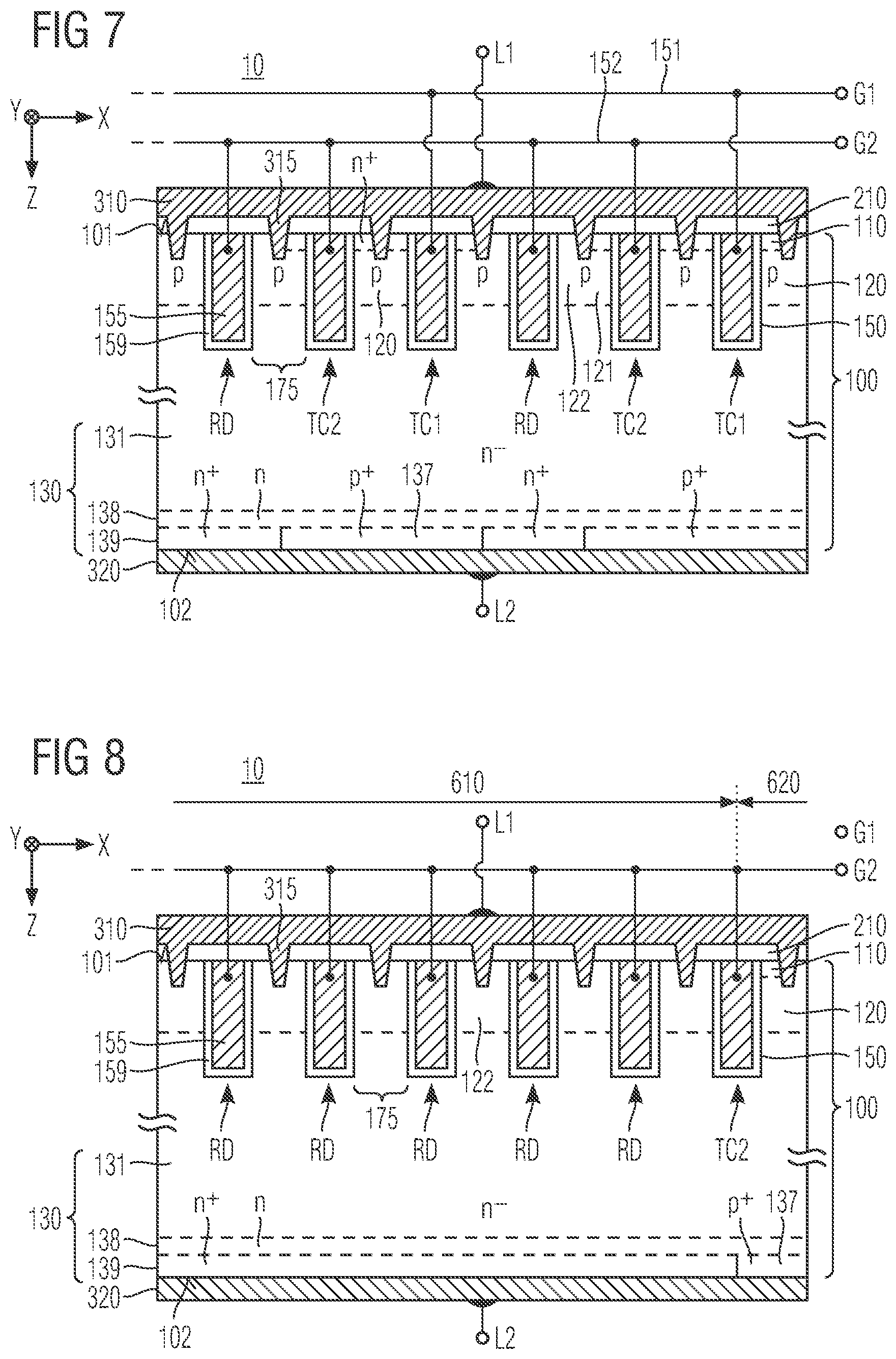 Patent US12323134 Figure 6 – Semiconductor switching module with insulated gate bipolar transistor and unipolar switching device
