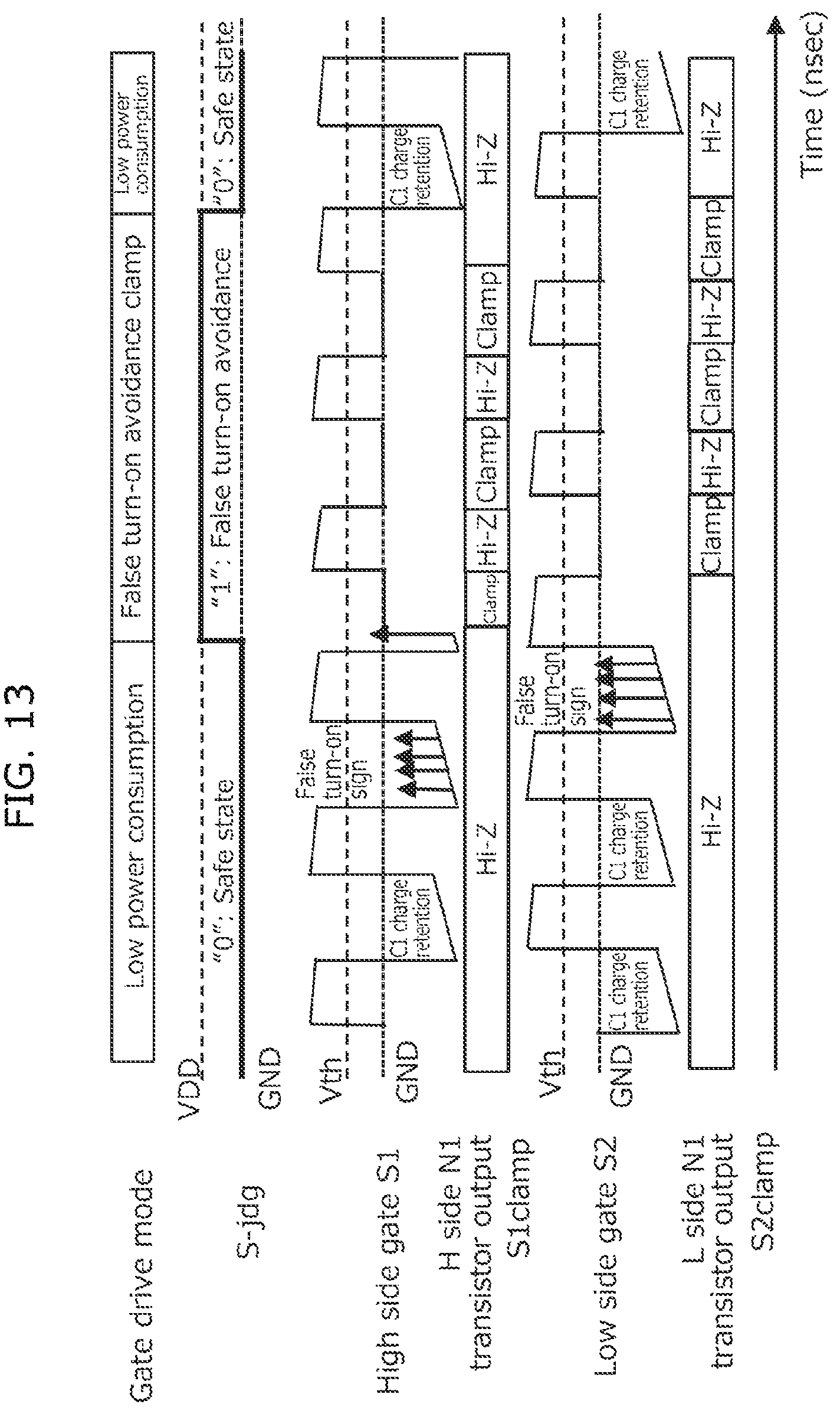 Patent US12323137 Figure 14 – Gate drive circuit, gate drive device, high-frequency power supply device, and system