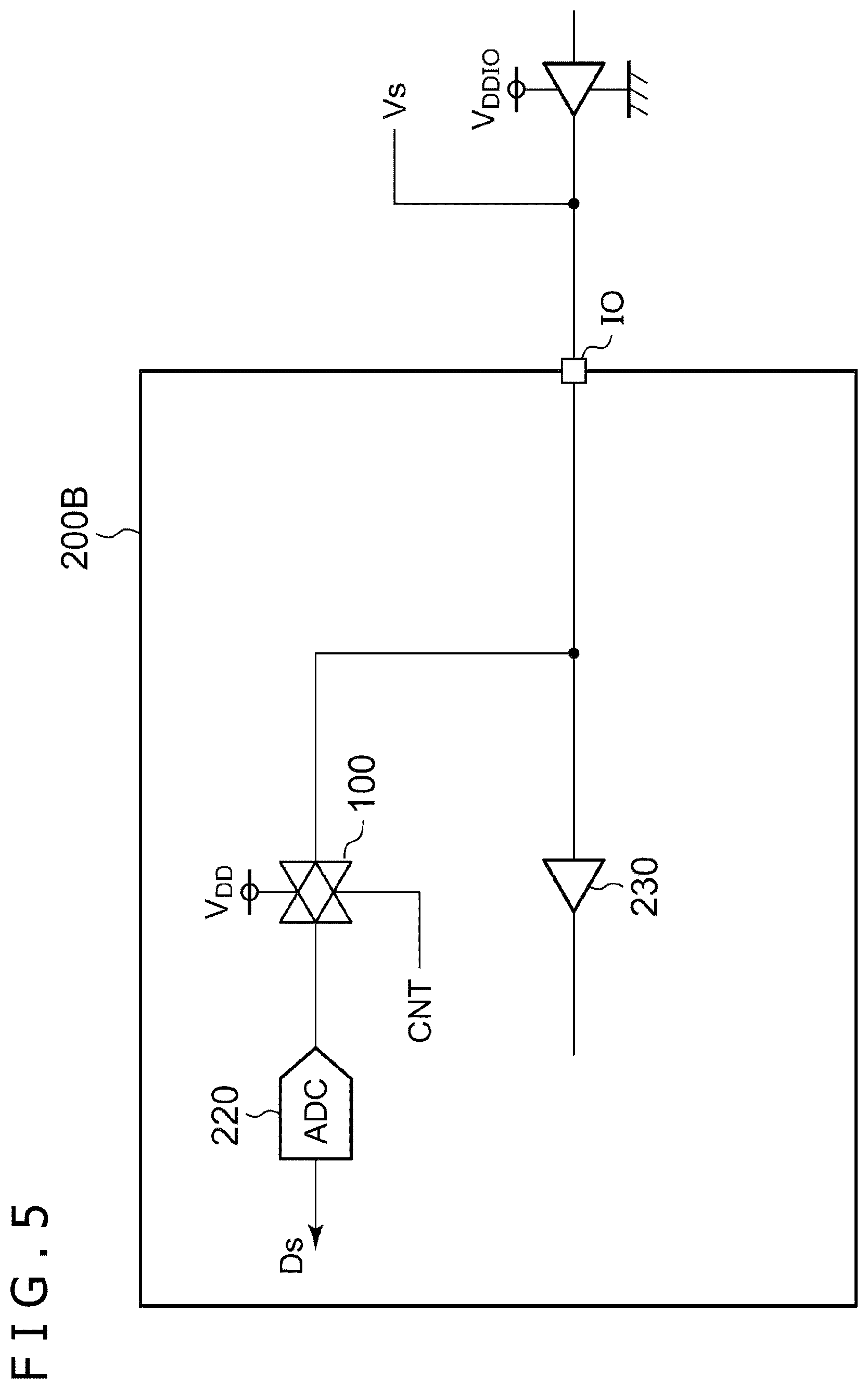 Patent US12323138 Figure 5 – Analog switch circuit and semiconductor device