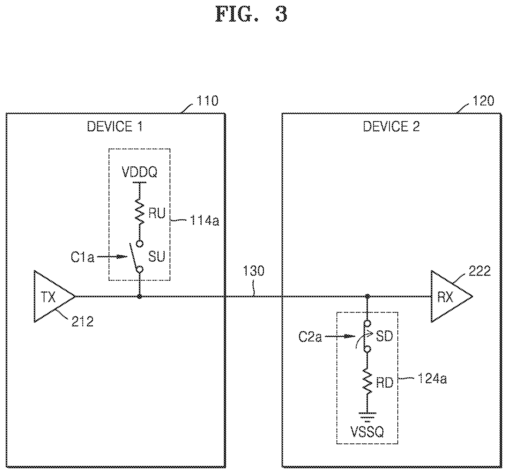 Patent US12323139 Figure 3 – Apparatus, memory device and method for storing parameter codes for asymmetric on-die-termination