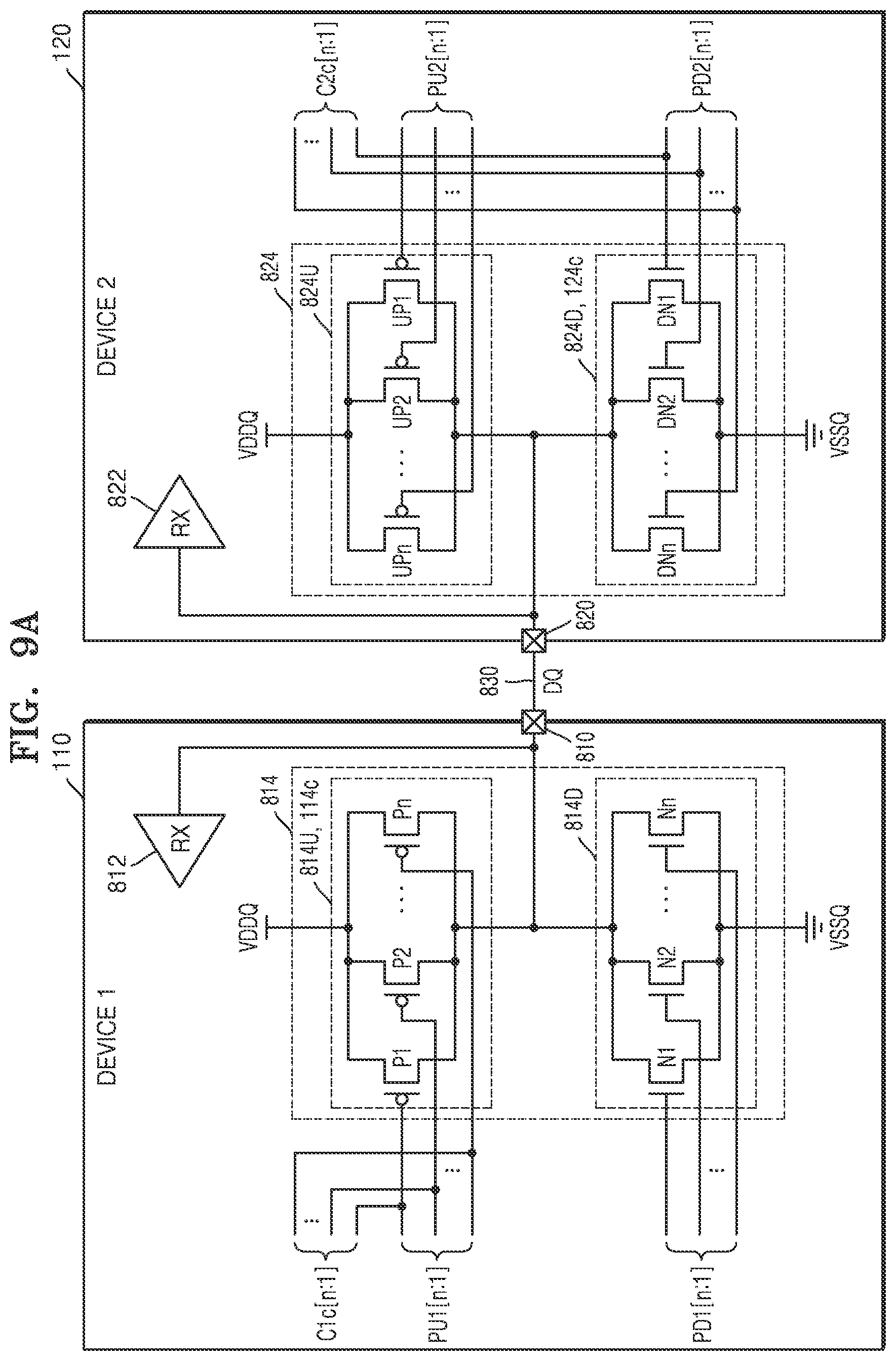 Patent US12323139 Figure 10 – Apparatus, memory device and method for storing parameter codes for asymmetric on-die-termination