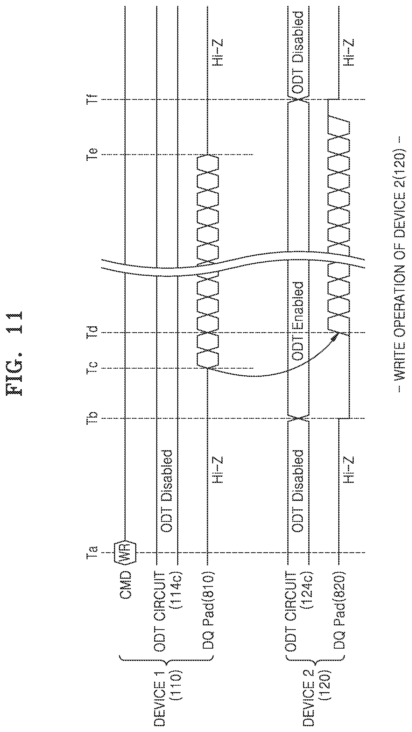 Patent US12323139 Figure 13 – Apparatus, memory device and method for storing parameter codes for asymmetric on-die-termination