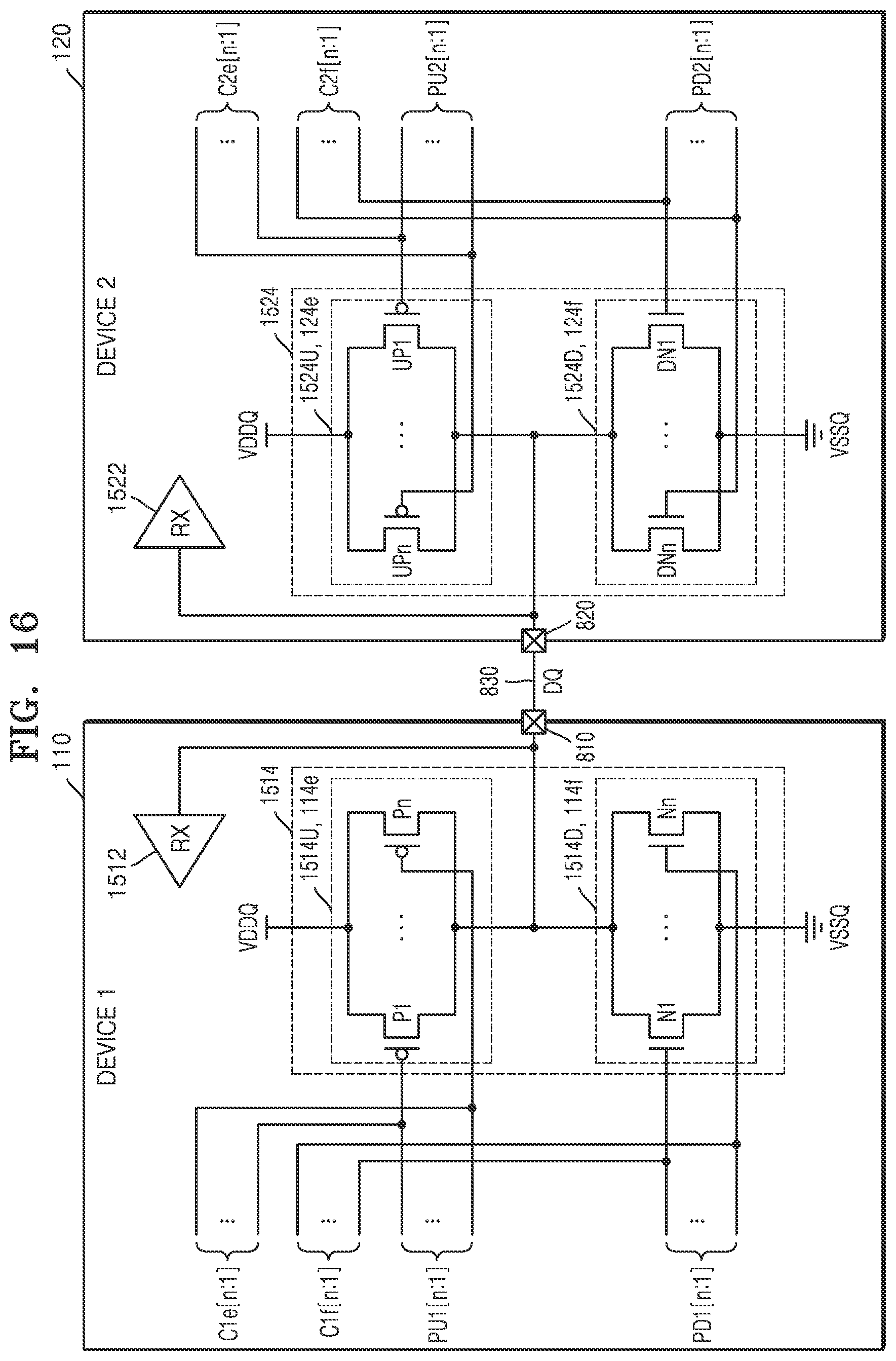 Patent US12323139 Figure 18 – Apparatus, memory device and method for storing parameter codes for asymmetric on-die-termination