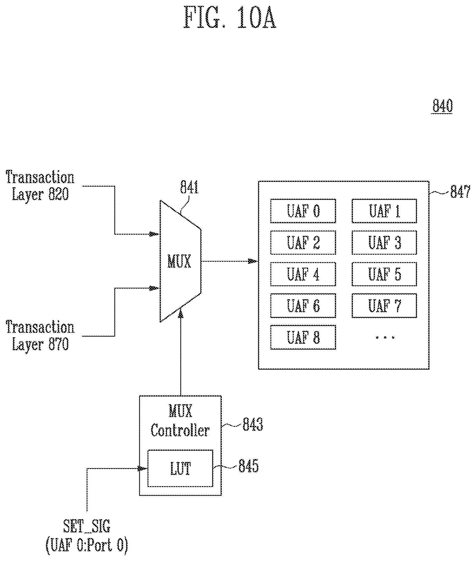 Patent US12323144 Figure 9 – Interface device and method of operating the same