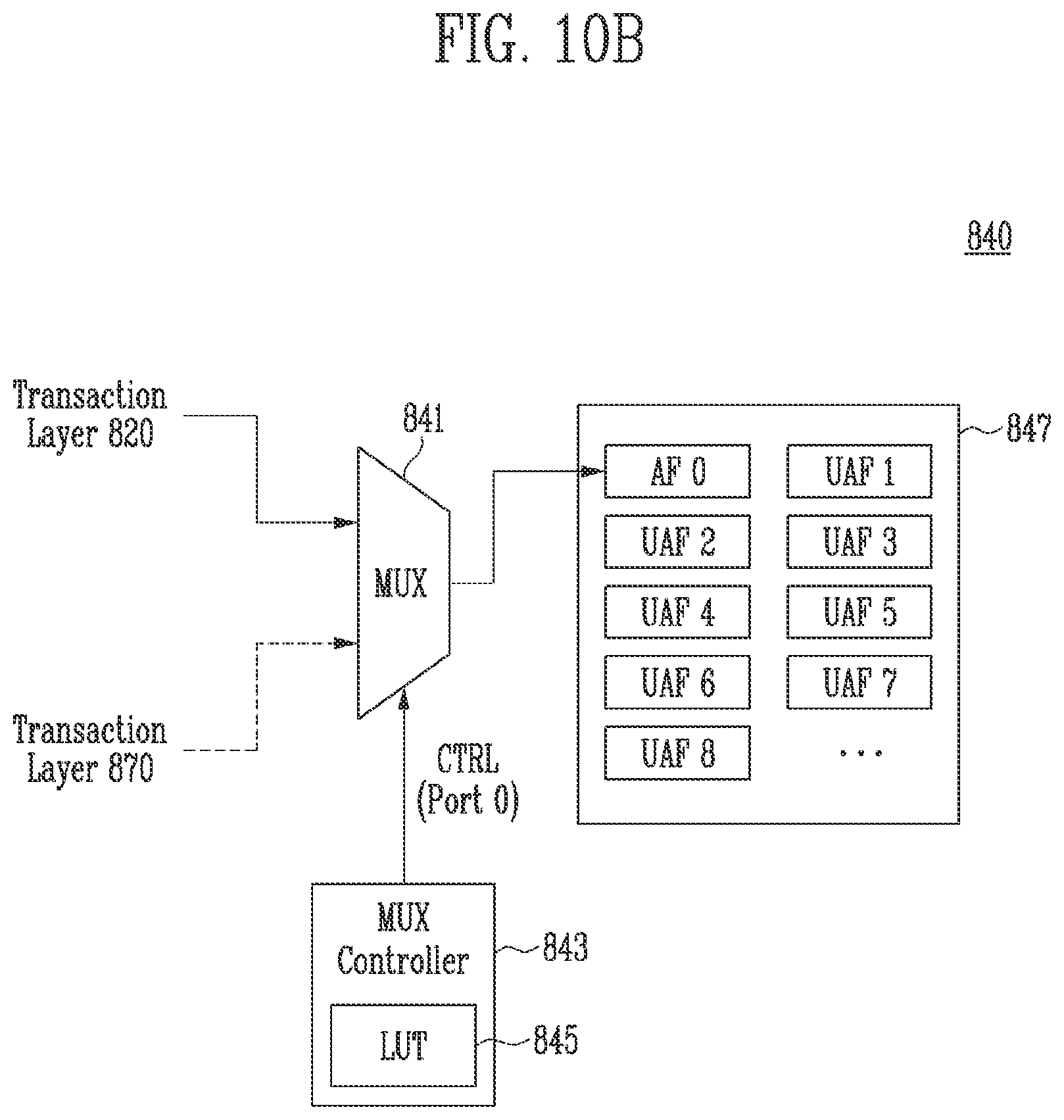 Patent US12323144 Figure 10 – Interface device and method of operating the same