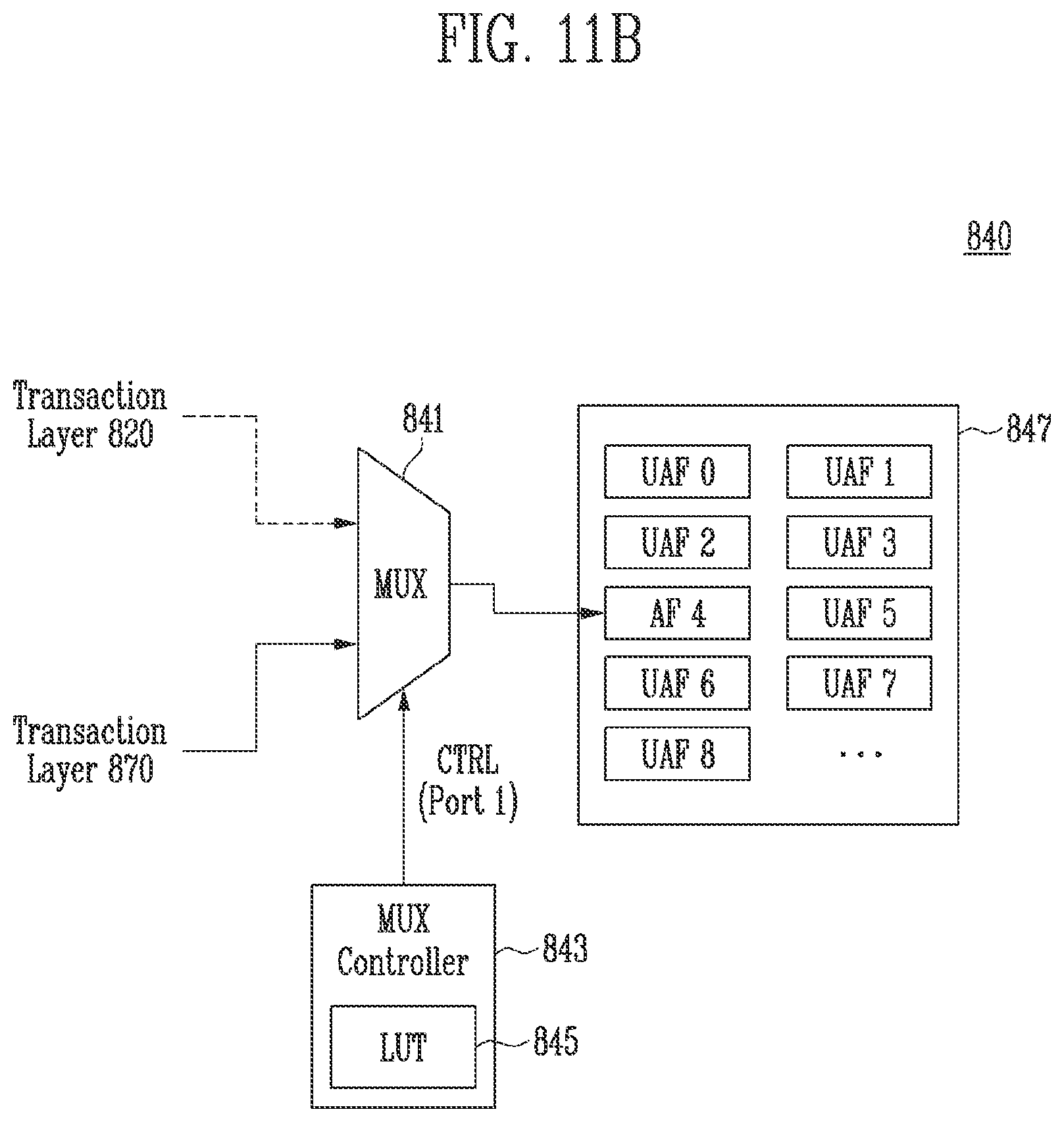 Patent US12323144 Figure 12 – Interface device and method of operating the same