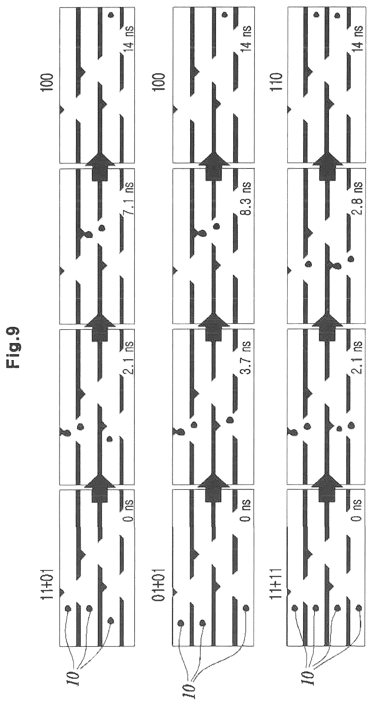 Patent US12323146 Figure 9 – Logic device using skyrmion