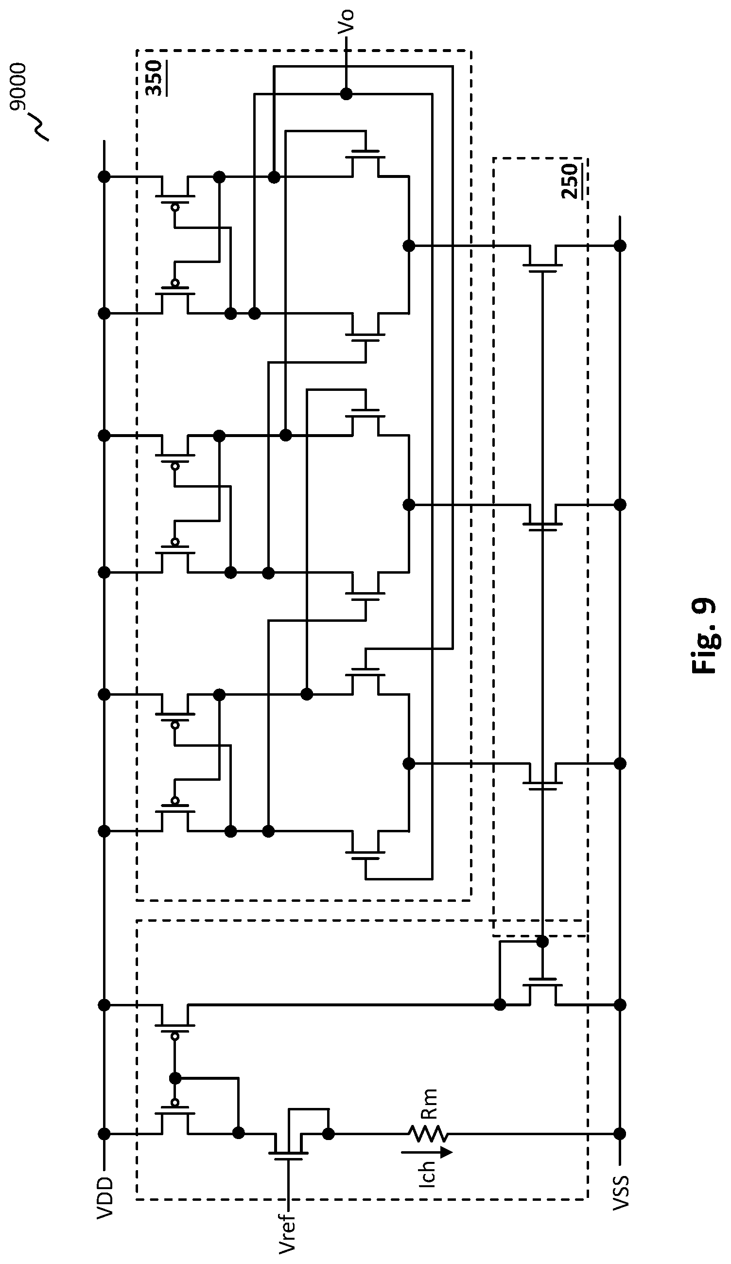 Patent US12323149 Figure 7 – Temperature compensated oscillator and ring oscillator temperature compensation method