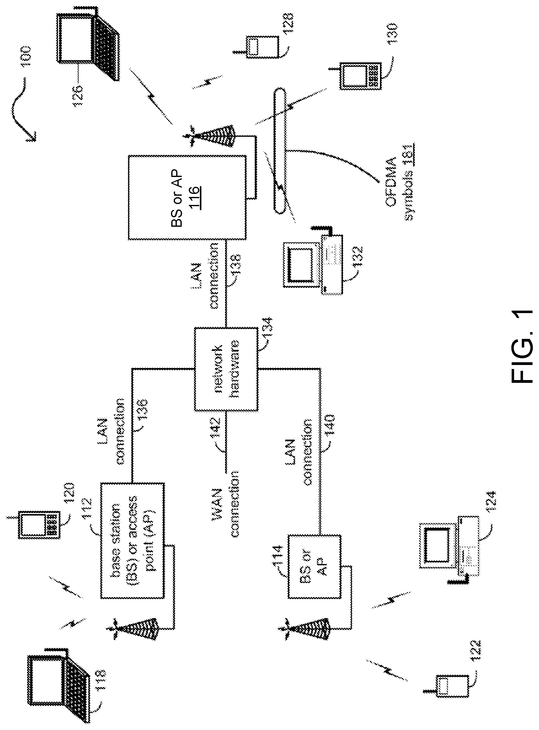 Patent US12323153 Figure 1 – Wireless per-frame-based local oscillator trimming for uplink multi-user transmission