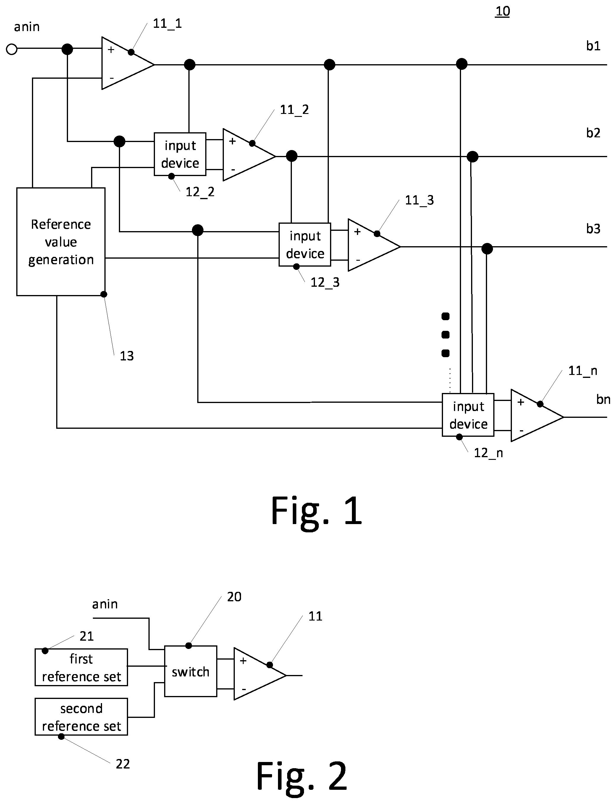 Patent US12323158 Figure 1 – Analog-to-digital converter and method for analog-to-digital conversion
