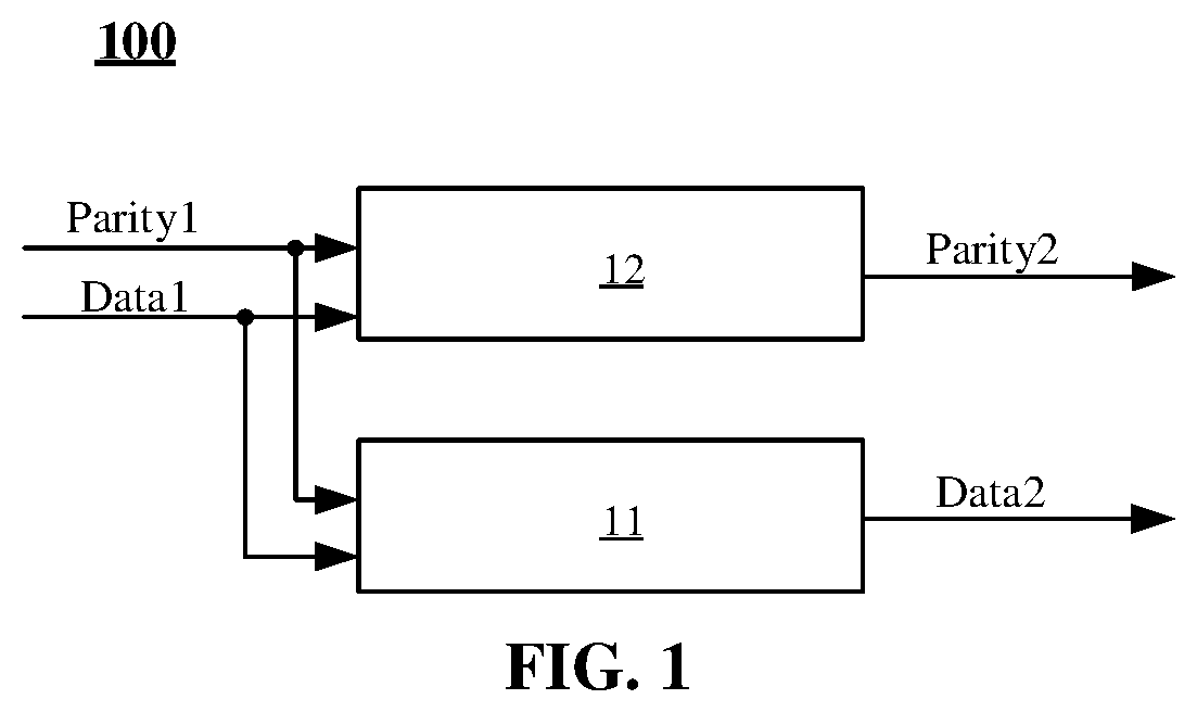 Patent US12323161 Figure 1 – Error correction circuit and data transmission method