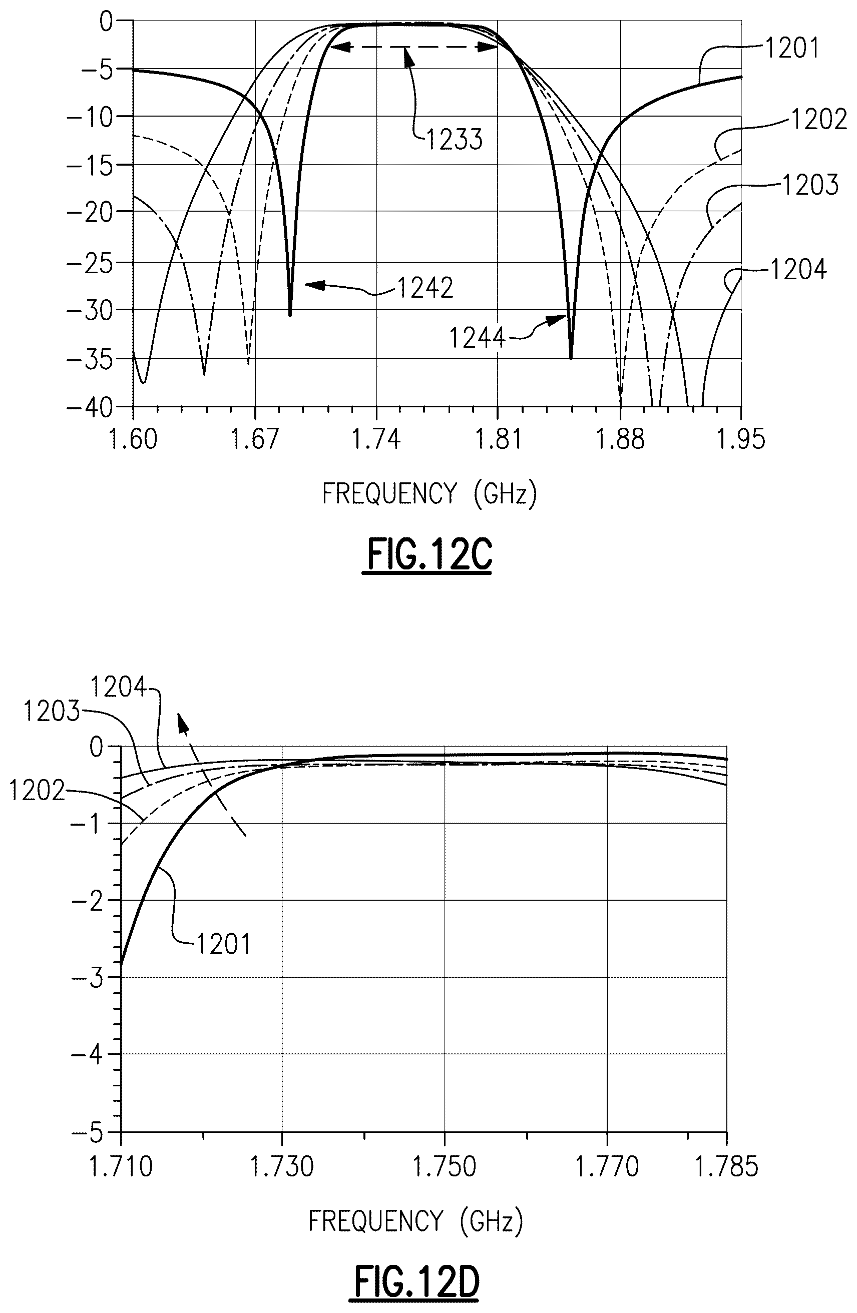 Patent US12323168 Figure 18 – Acoustic-wave ladder filters