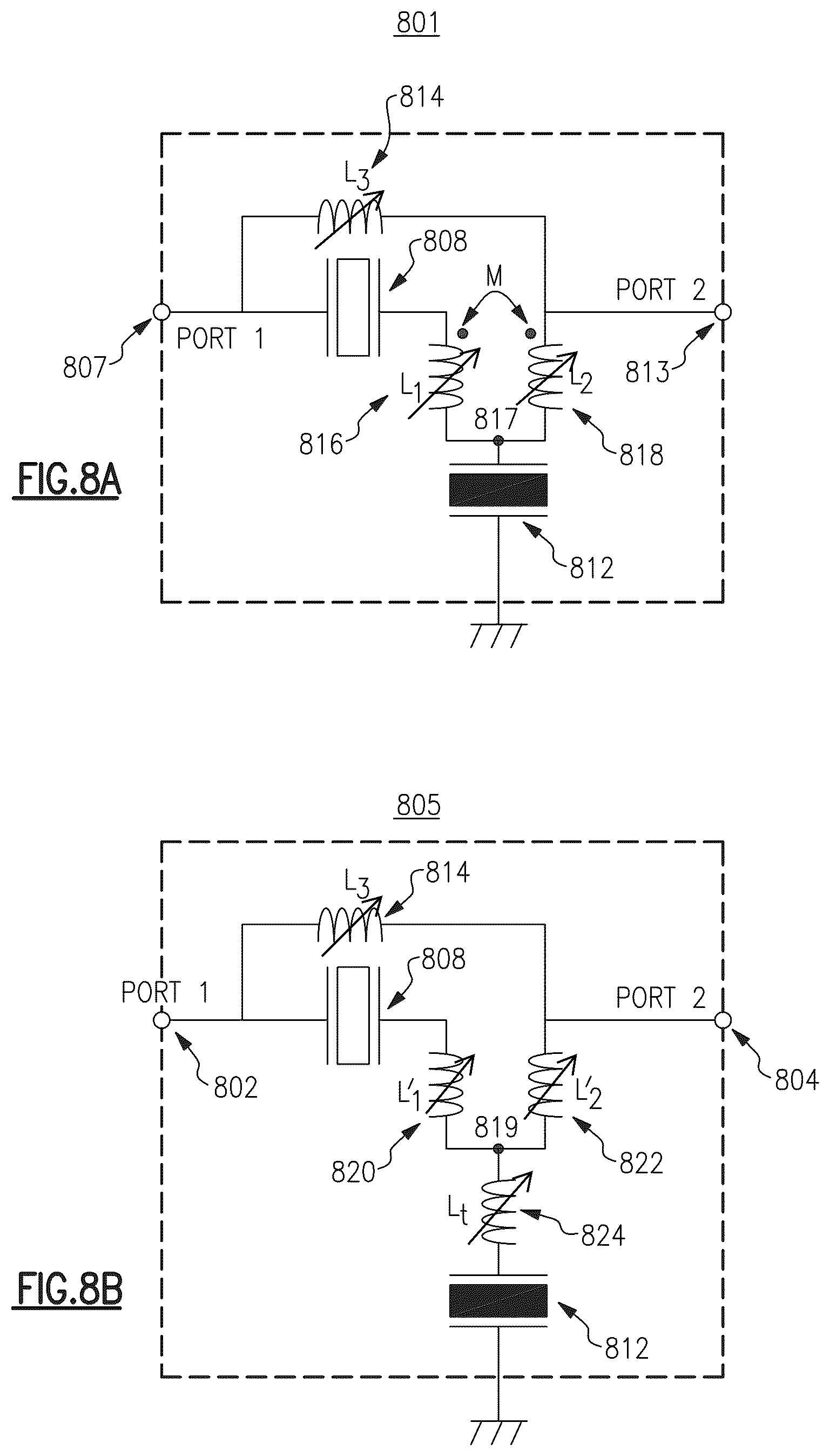Patent US12323169 Figure 10 – Out-of-band rejection for acoustic-wave filters