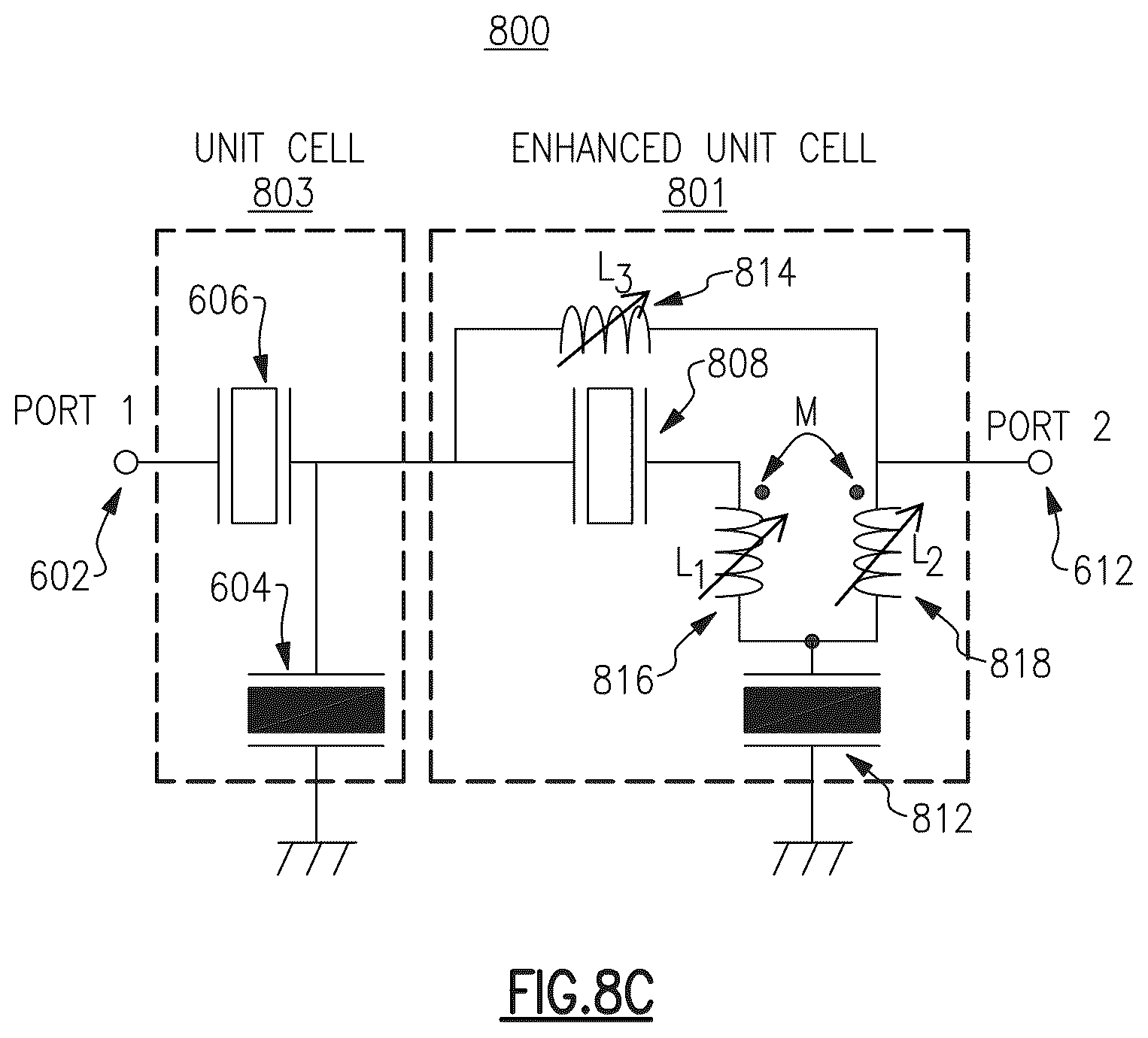 Patent US12323169 Figure 11 – Out-of-band rejection for acoustic-wave filters